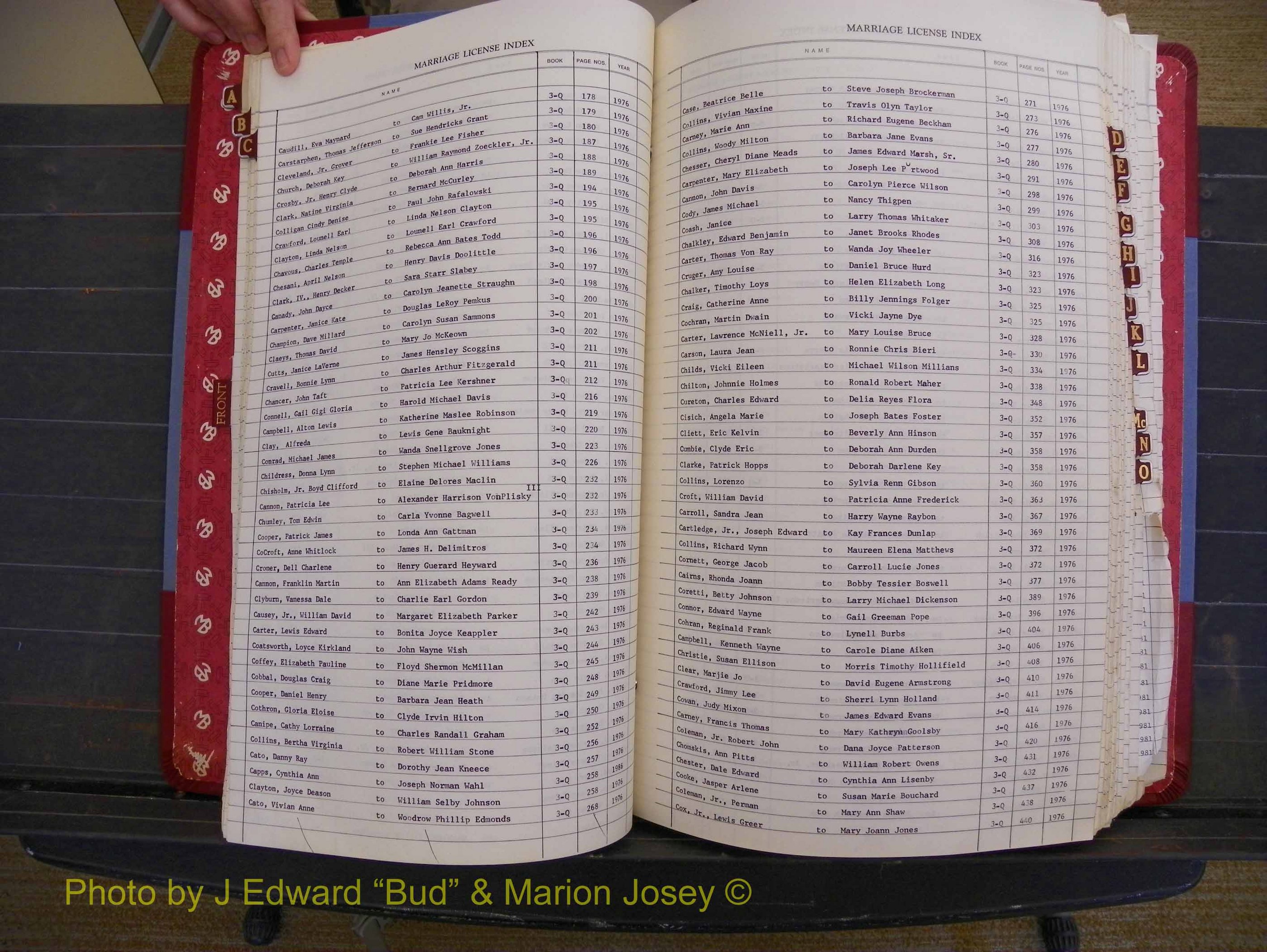 Richmond Marriages 1975-1981, Index C (141).JPG