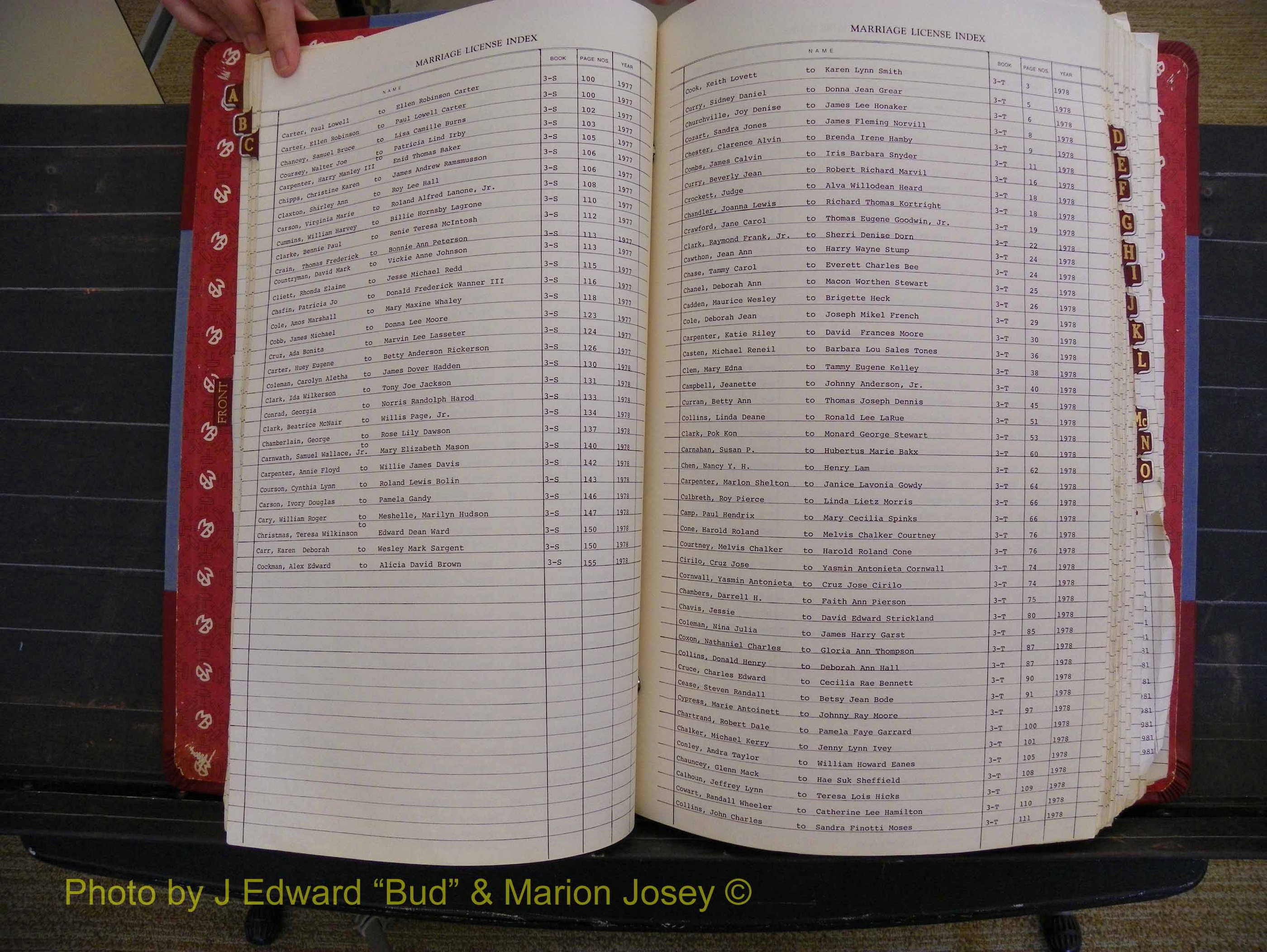Richmond Marriages 1975-1981, Index C (149).JPG