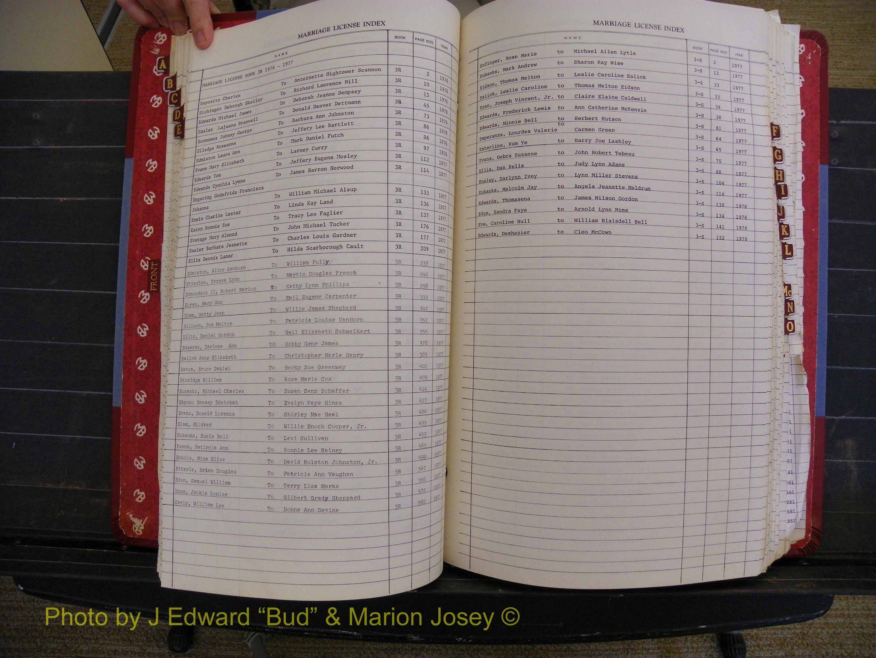 Richmond Marriages 1975-1981, Index E (180).JPG