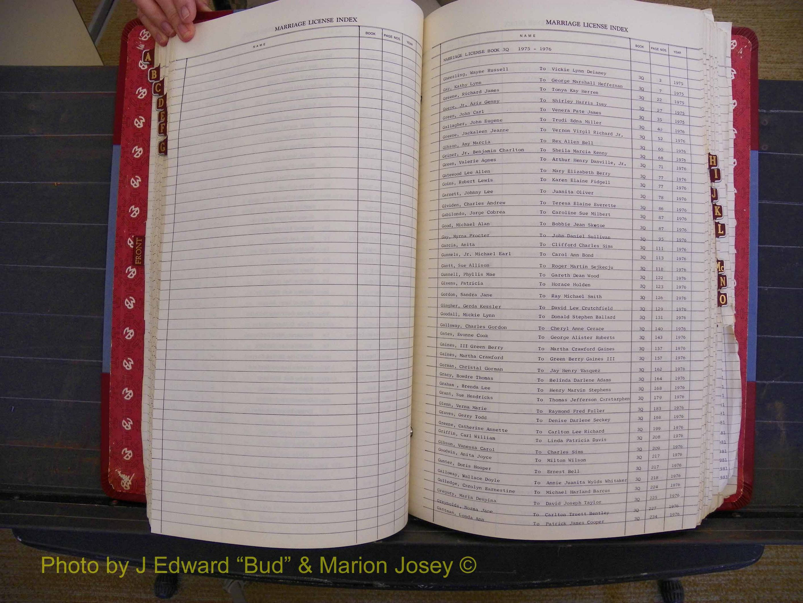 Richmond Marriages 1975-1981, Index G (199).JPG