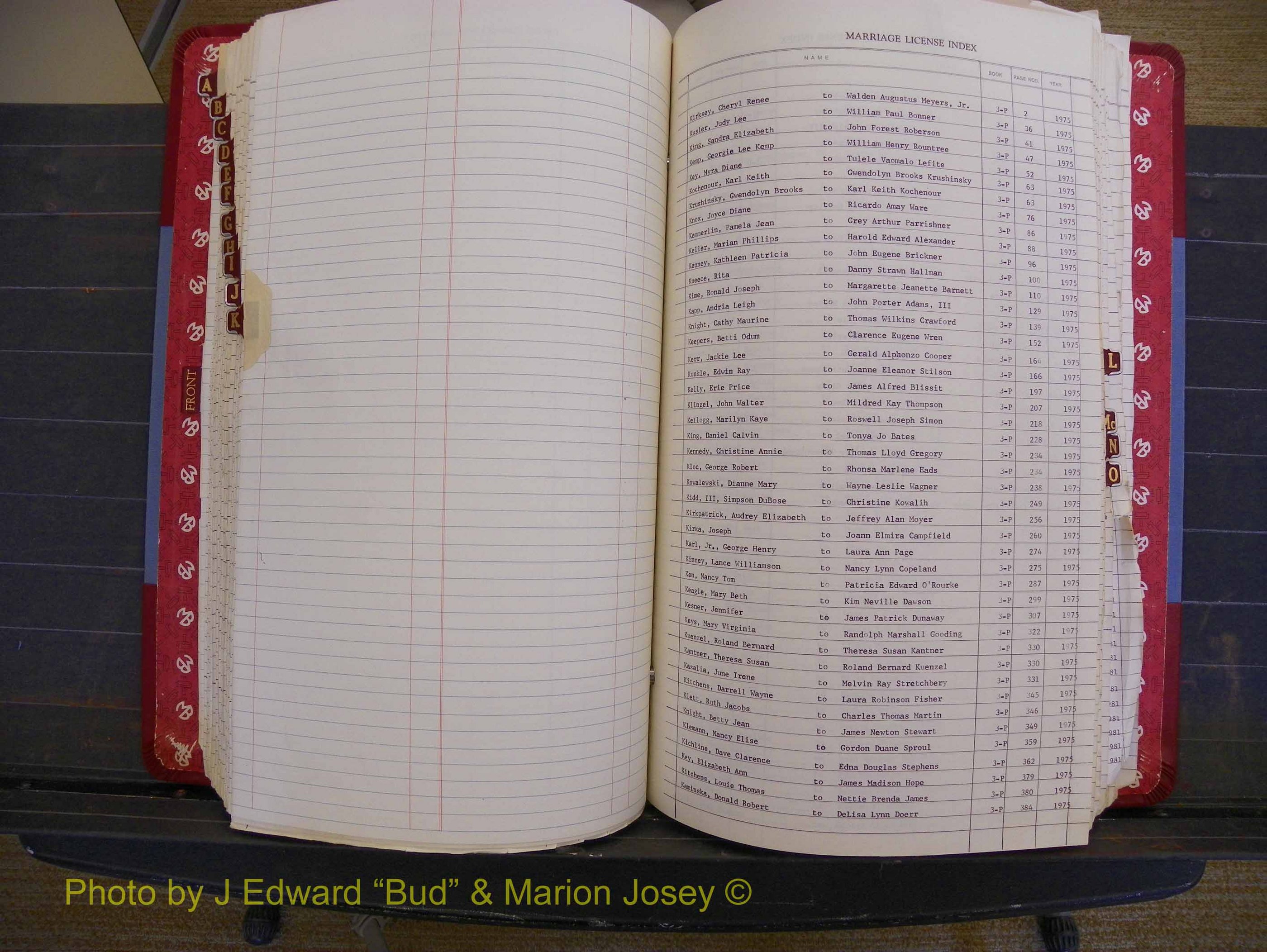 Richmond Marriages 1975-1981, Index K (257).JPG
