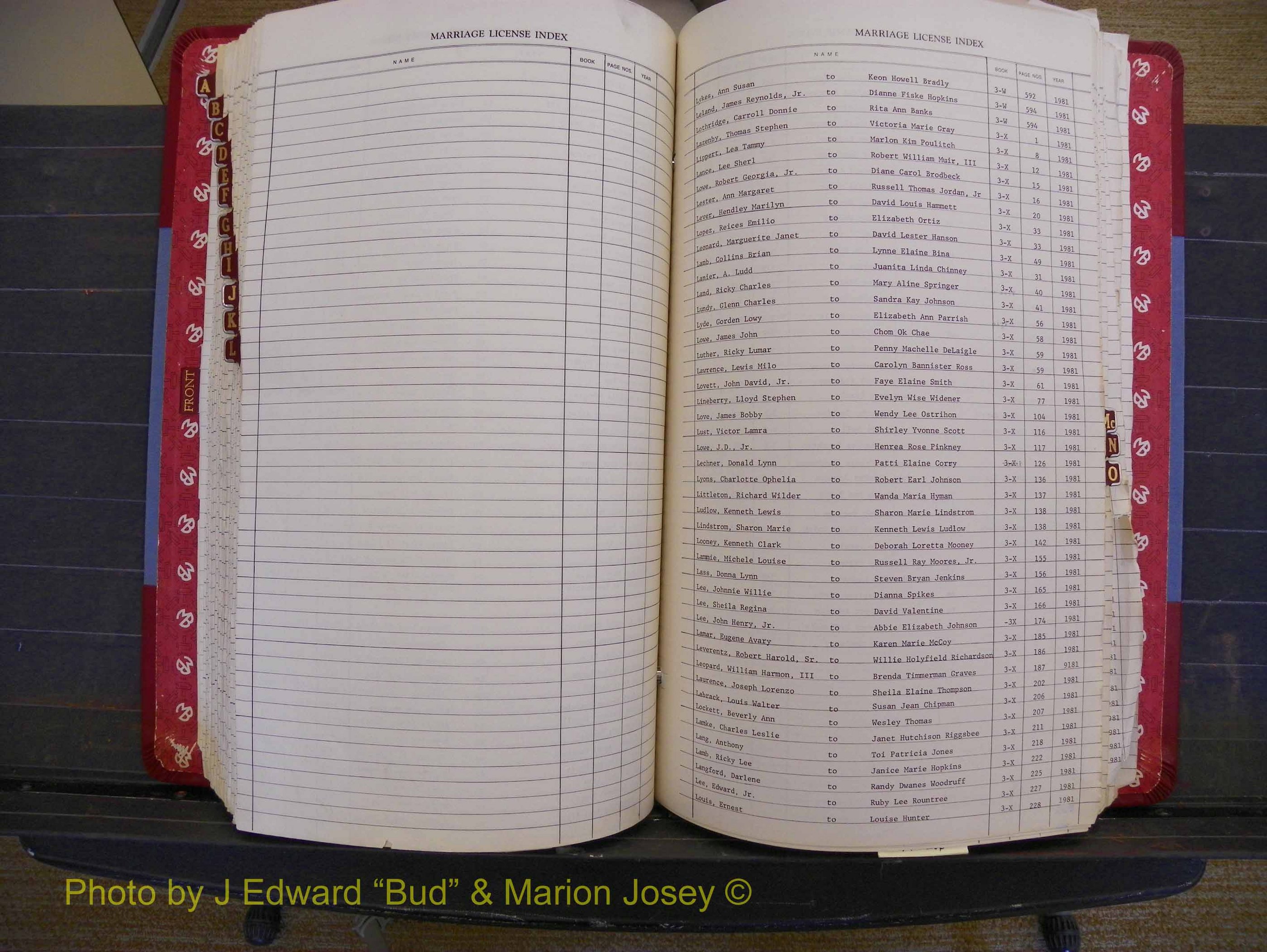 Richmond Marriages 1975-1981, Index L (282).JPG