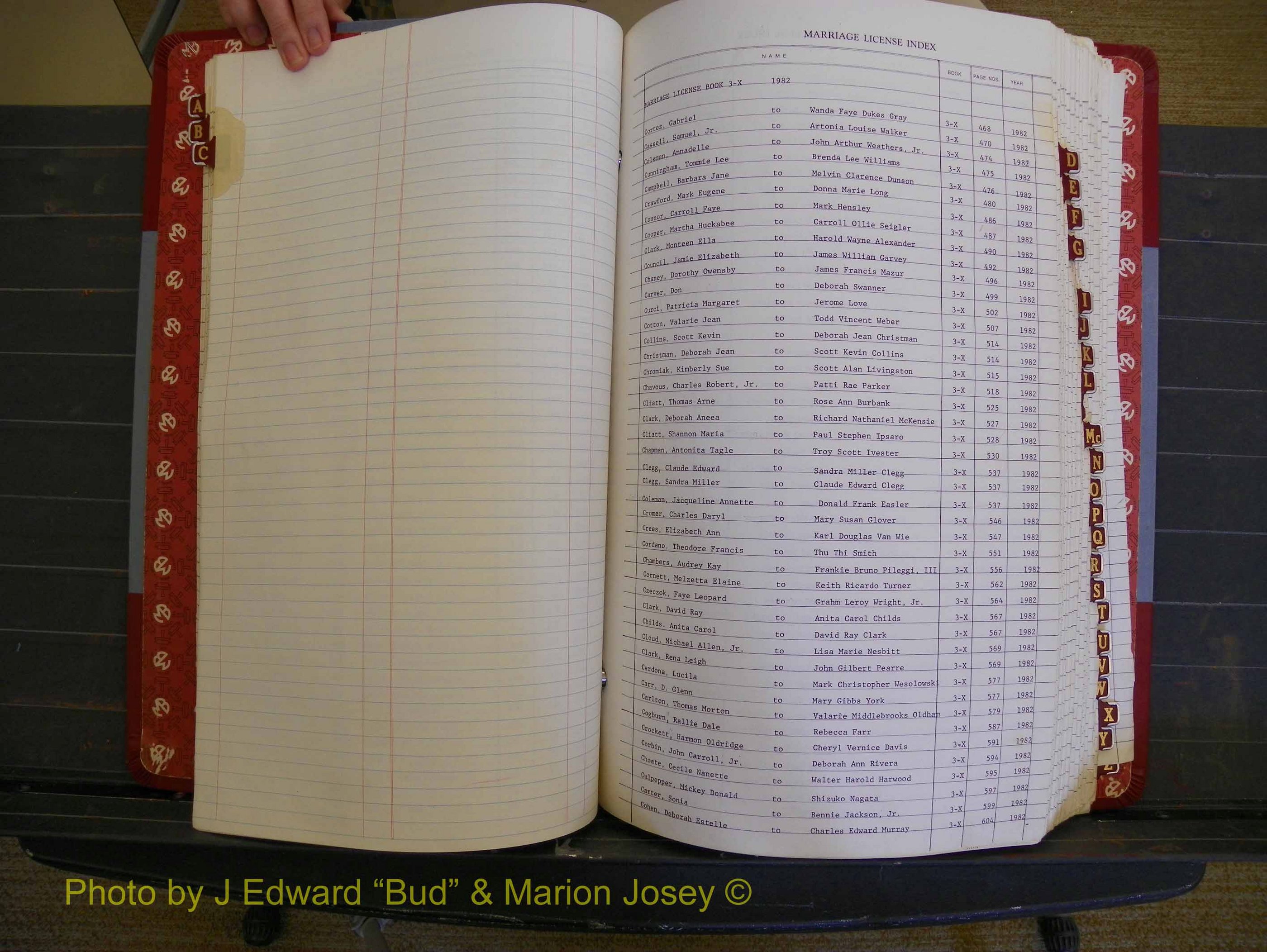 Richmond Marriages 1982-1988, Index C (136).JPG