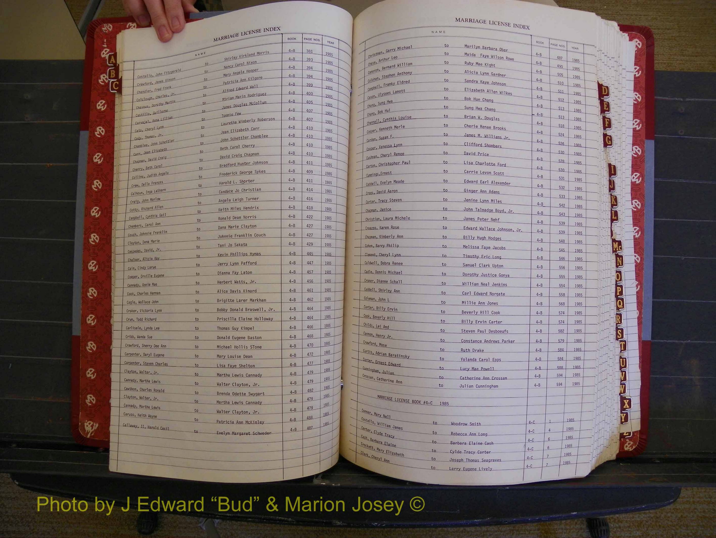 Richmond Marriages 1982-1988, Index C (145).JPG