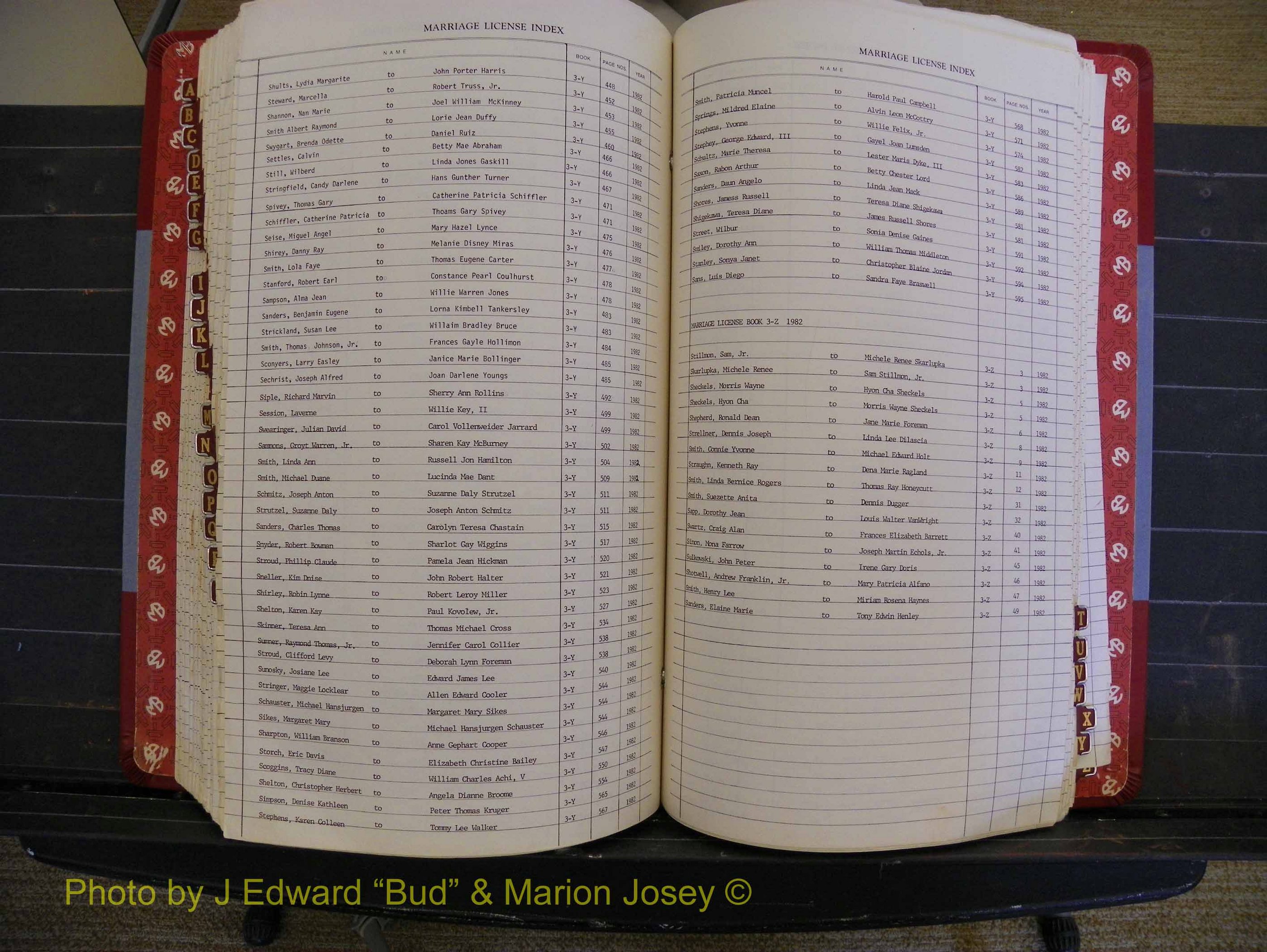 Richmond Marriages 1982-1988, Index S (326).JPG