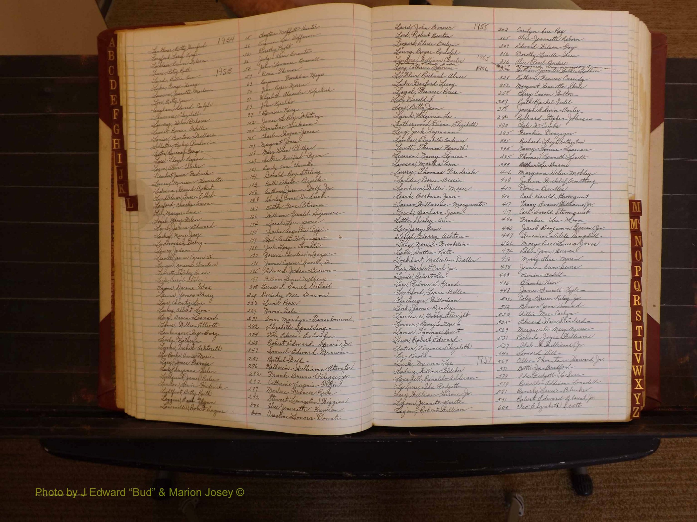 Richmond Marriages, BBB, 1954-1957 Index L (120).JPG