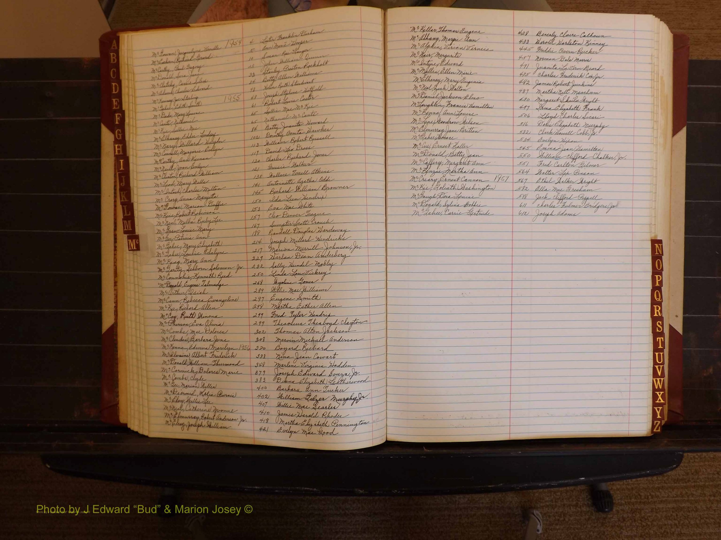 Richmond Marriages, BBB, 1954-1957 Index Mc (124).JPG