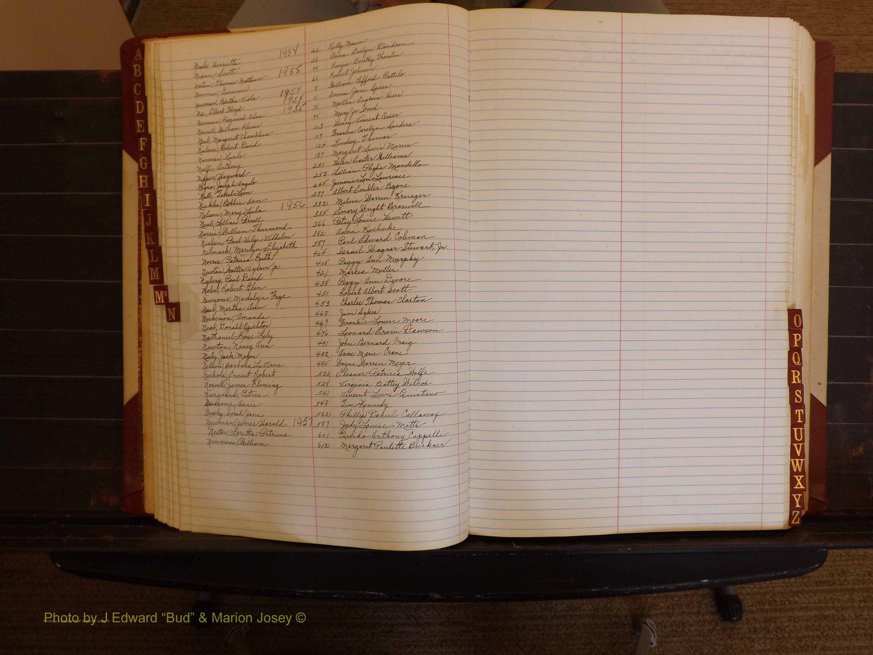 Richmond Marriages, BBB, 1954-1957 Index N (125).JPG