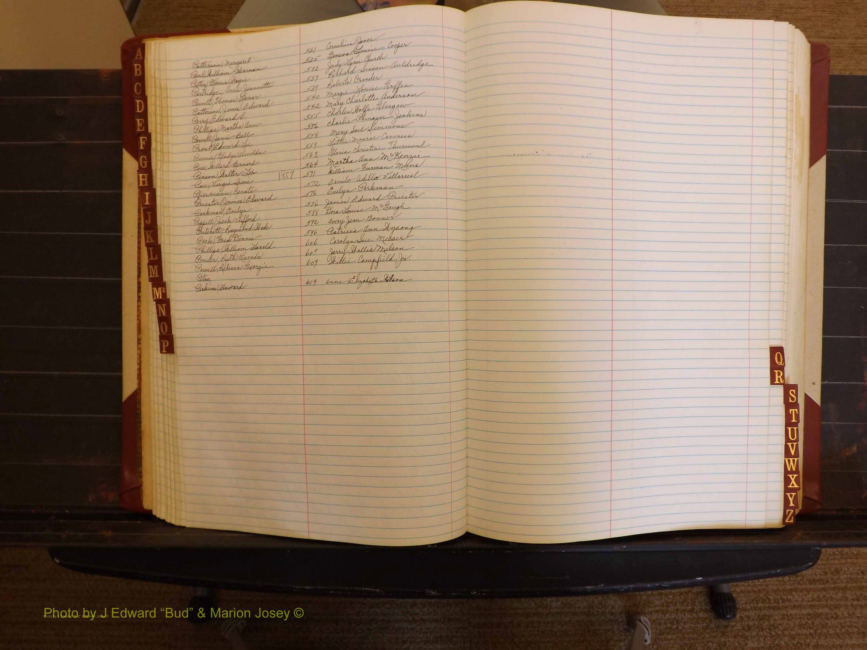 Richmond Marriages, BBB, 1954-1957 Index P (129).JPG