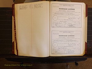 Richmond Marriages, BBB, 1954-1957 P 001 & Index.JPG