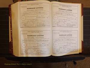 Richmond Marriages, BBB, 1954-1957 P 612-613.JPG