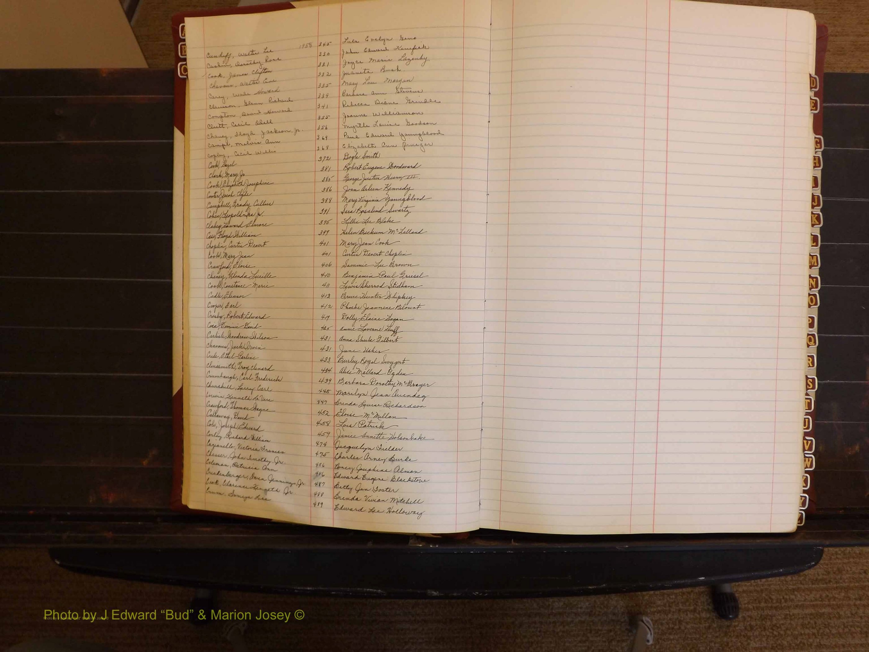 Richmond Marriages, 3C, 1957-1958 Index C (106).JPG