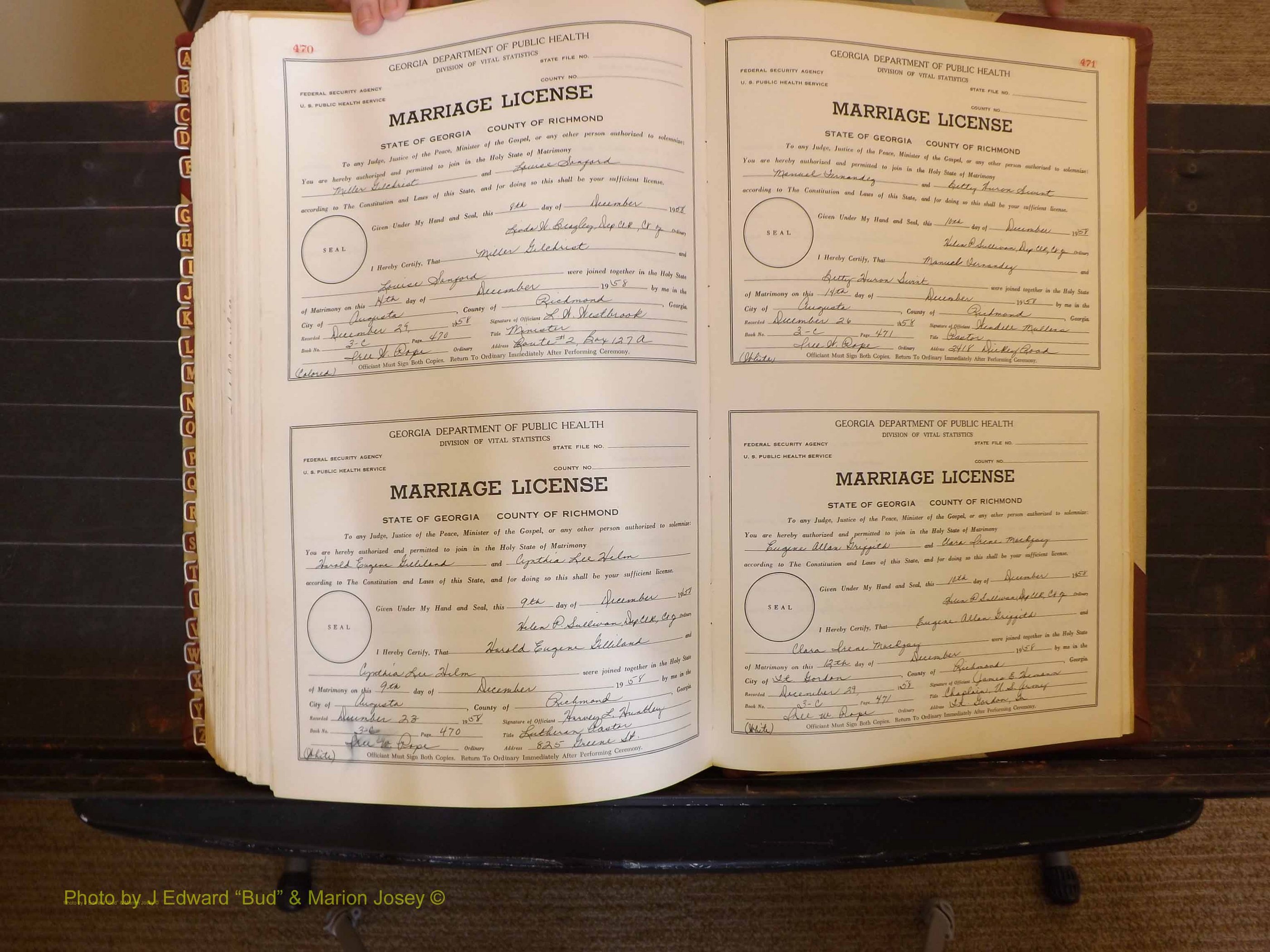 Richmond Marriages, 3C, 1957-1958 P 470-471.JPG