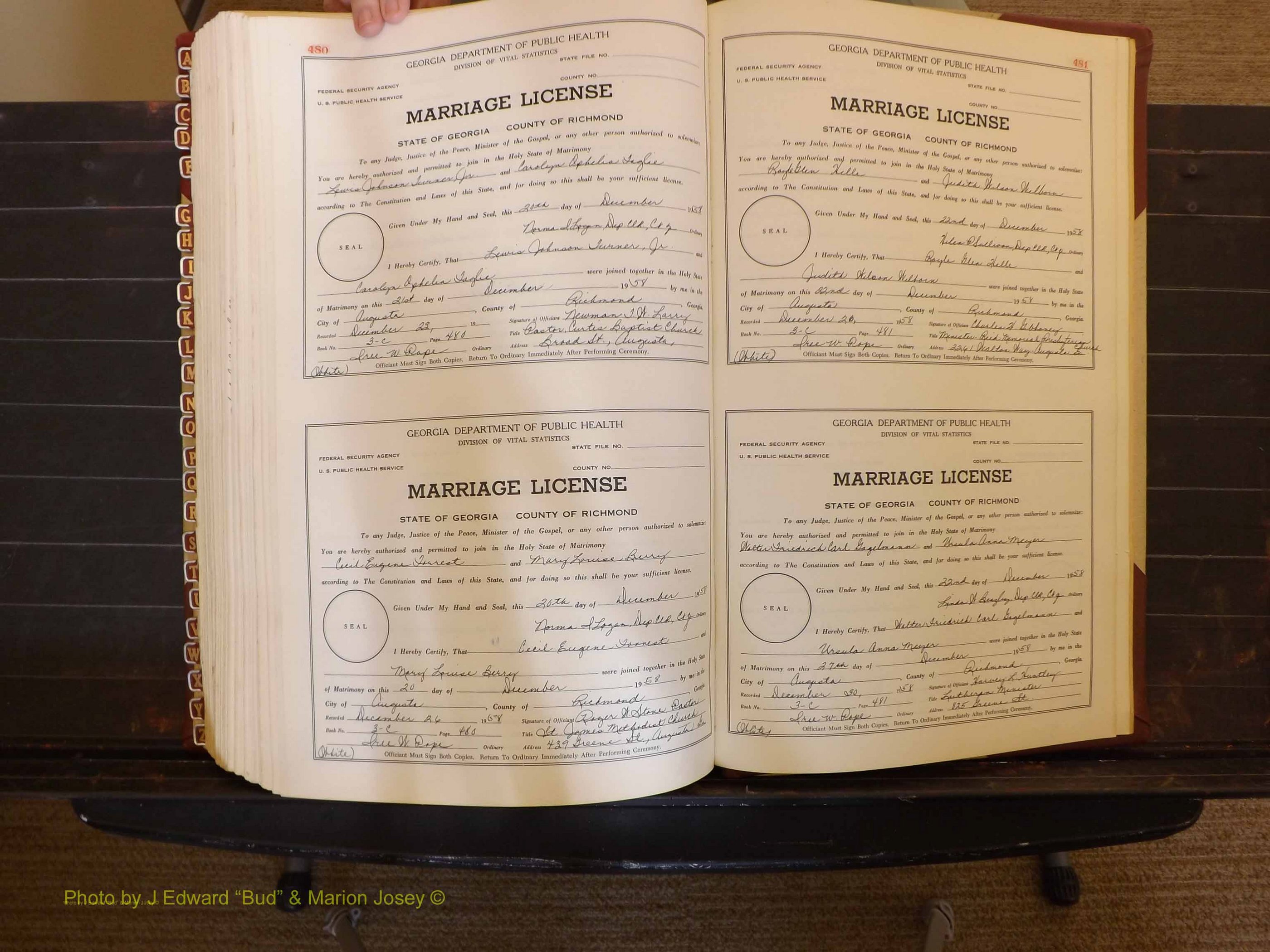 Richmond Marriages, 3C, 1957-1958 P 480-481.JPG