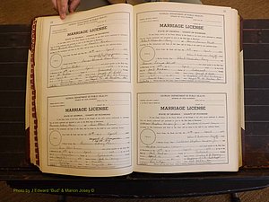 Richmond Marriages, 3F, 1963-1964 P 020-021.JPG