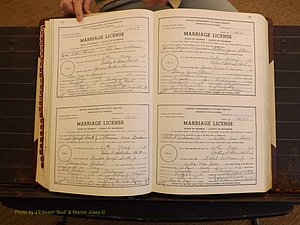 Richmond Marriages, 3L, 1971-1972 P 072-073.JPG
