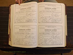 Richmond Marriages, 3L, 1971-1972 P 100-101.JPG