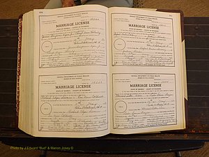 Richmond Marriages, 3L, 1971-1972 P 604-605.JPG