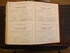 Richmond Marriages, 3M, 1972-1973 P 584-585.JPG