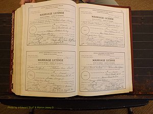 Richmond Marriages, 3N, 1973-1974 P 594-595.JPG