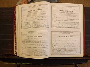 Richmond Marriages, 3O, 1974-1975 P 088-089.JPG