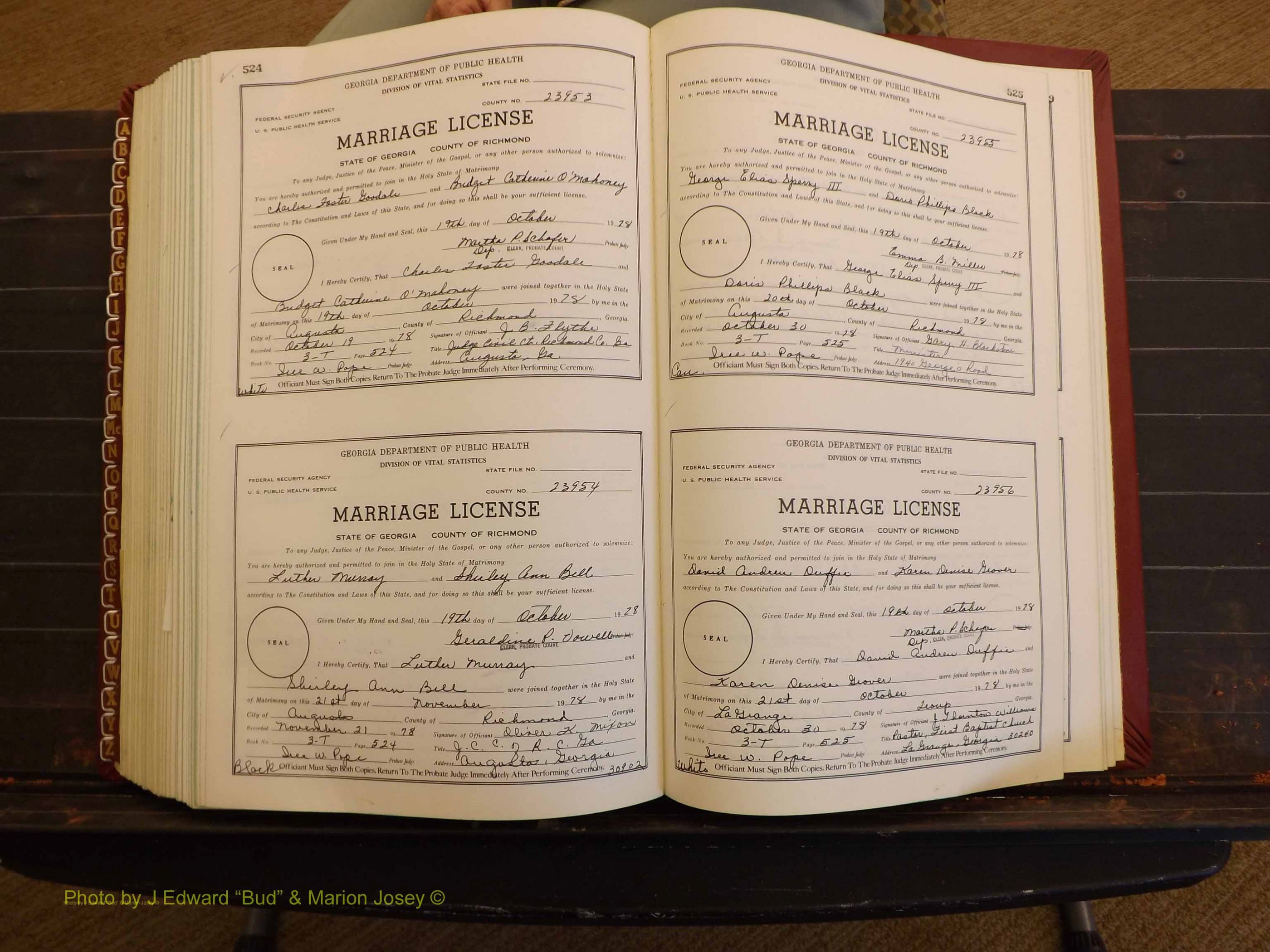Richmond Marriages, 3T, 1978-1978 P 524-525.JPG