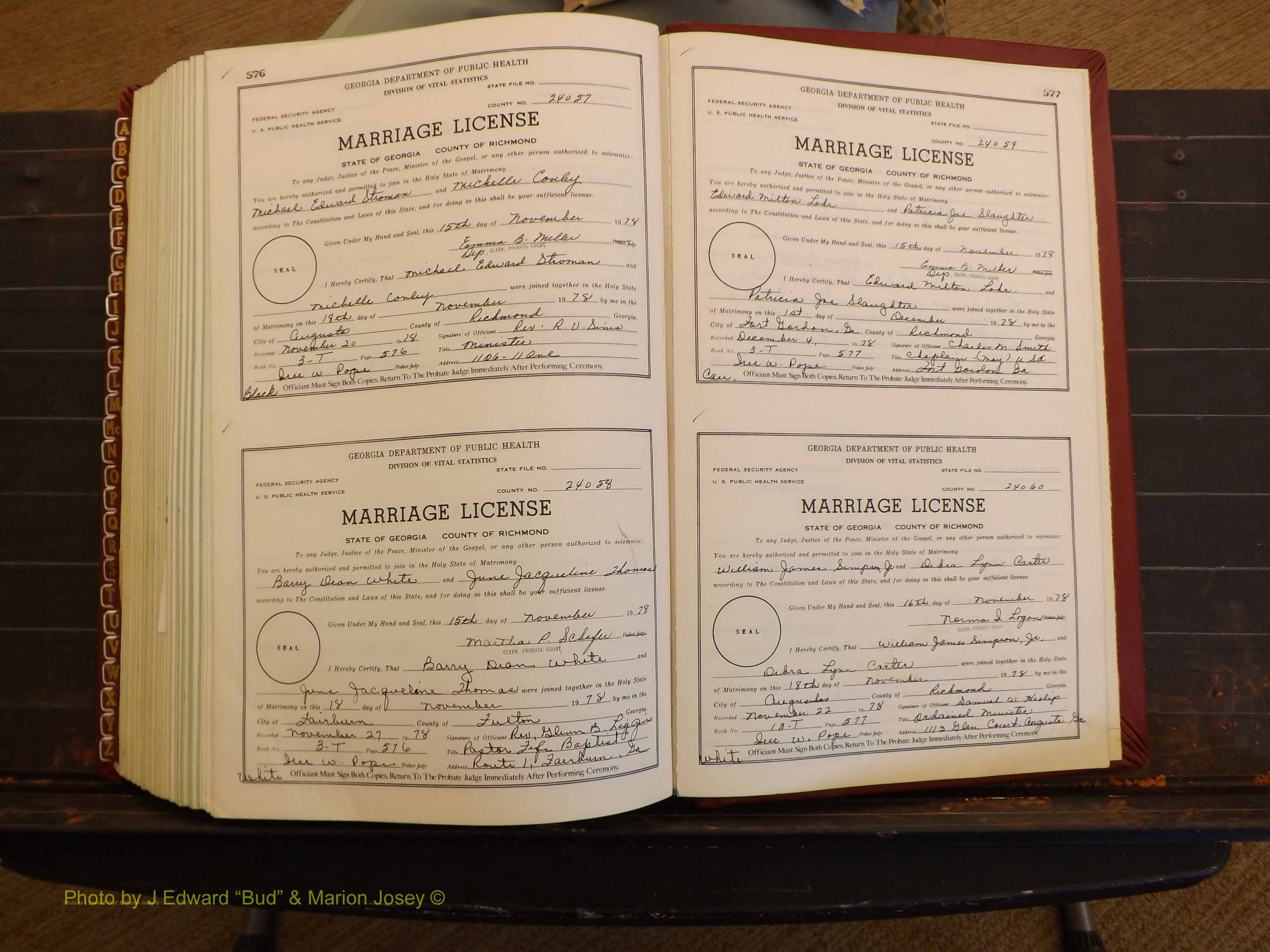 Richmond Marriages, 3T, 1978-1978 P 576-577.JPG