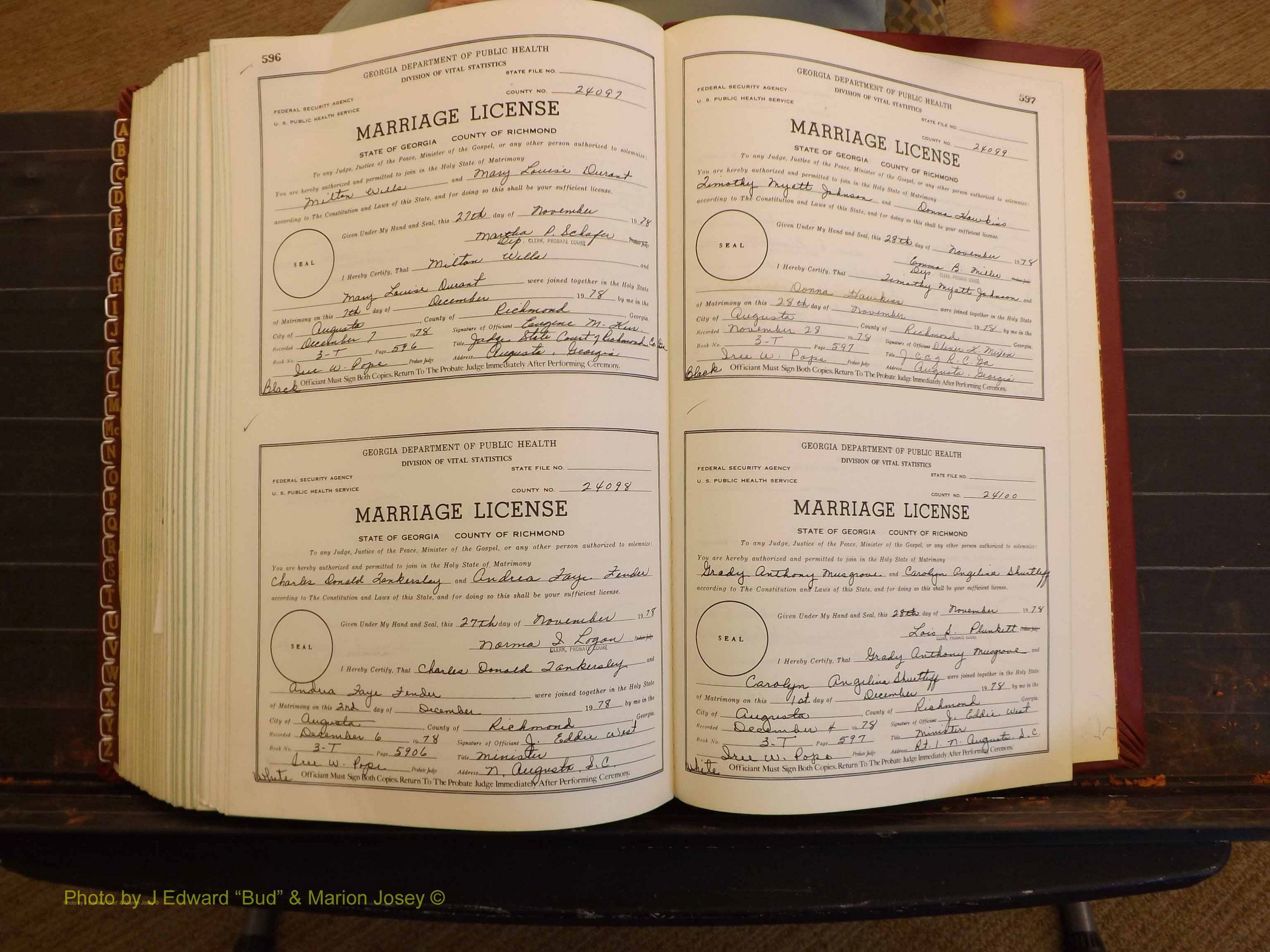 Richmond Marriages, 3T, 1978-1978 P 596-597.JPG