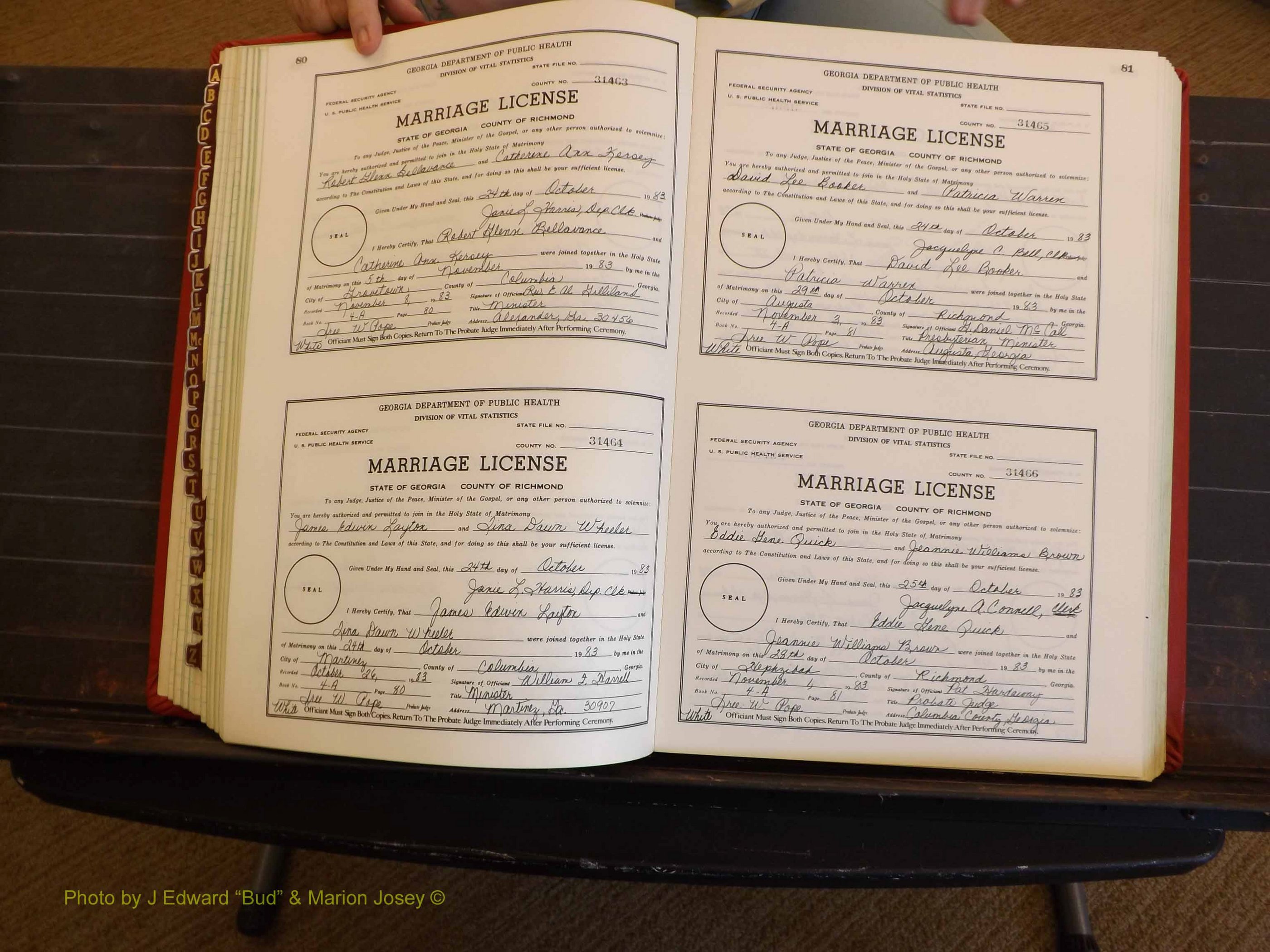 Richmond Marriages, 4A, 1983-1984 P 080-081.JPG