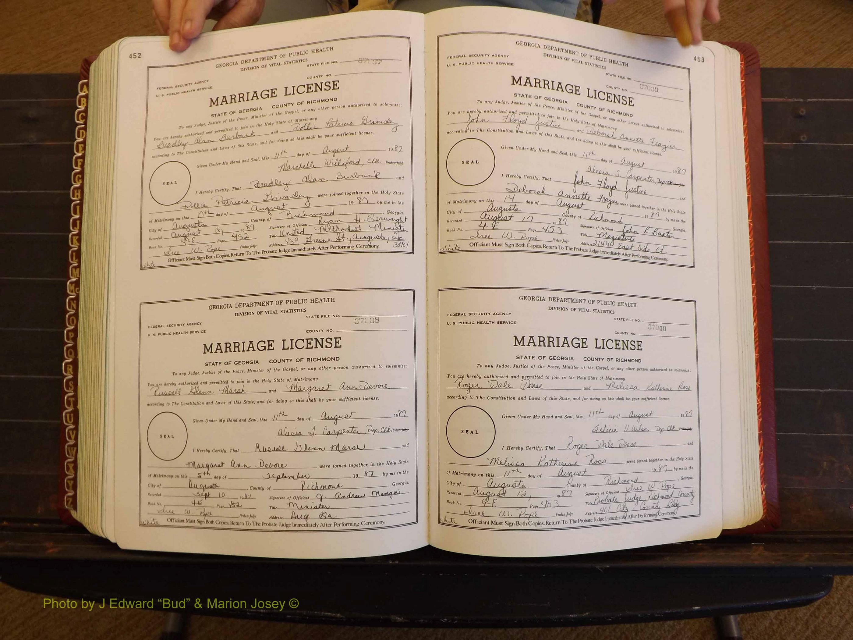 Richmond Marriages, 4E, 1987-1987 P 452-453.JPG