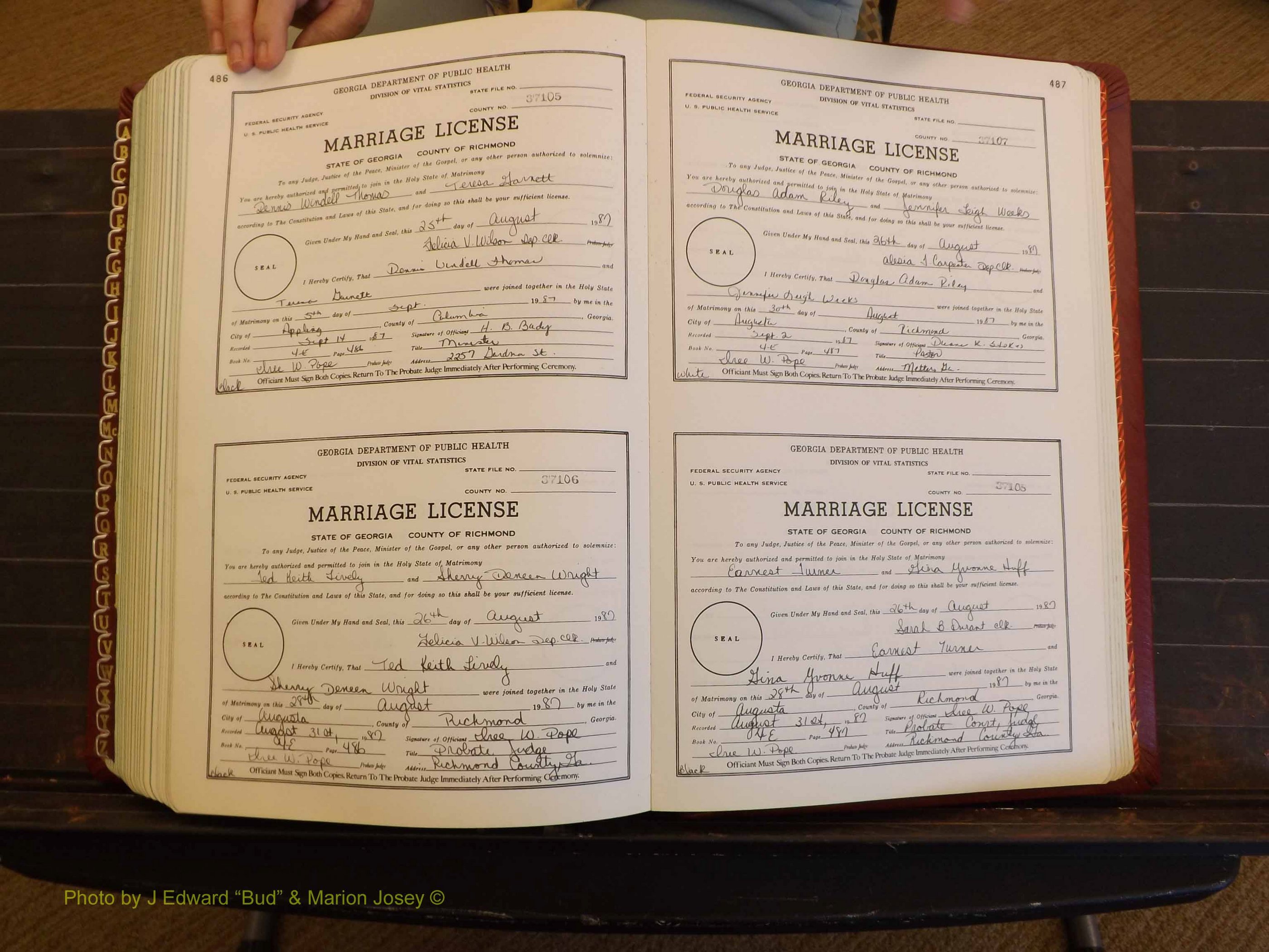 Richmond Marriages, 4E, 1987-1987 P 486-487.JPG