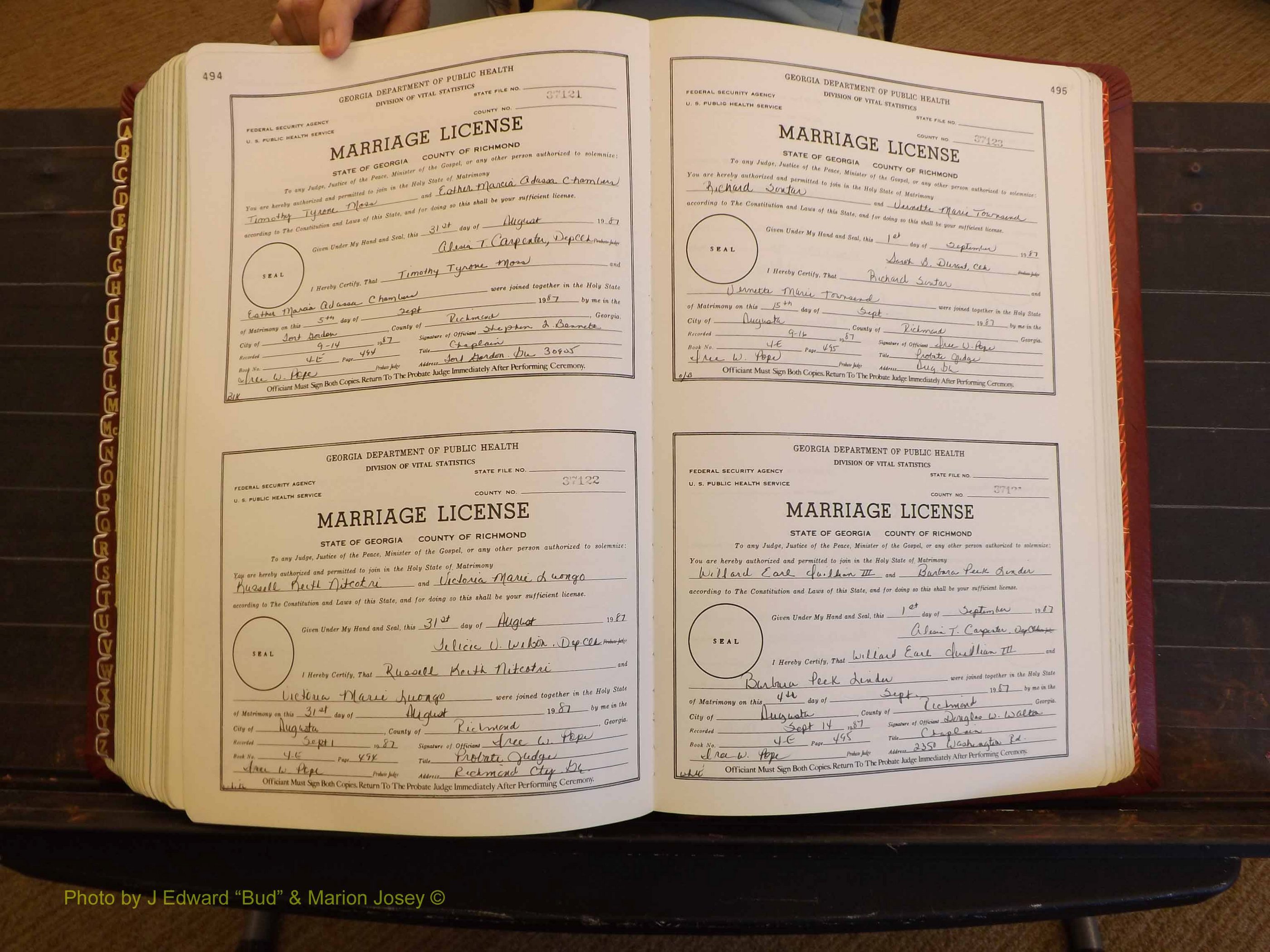 Richmond Marriages, 4E, 1987-1987 P 494-495.JPG