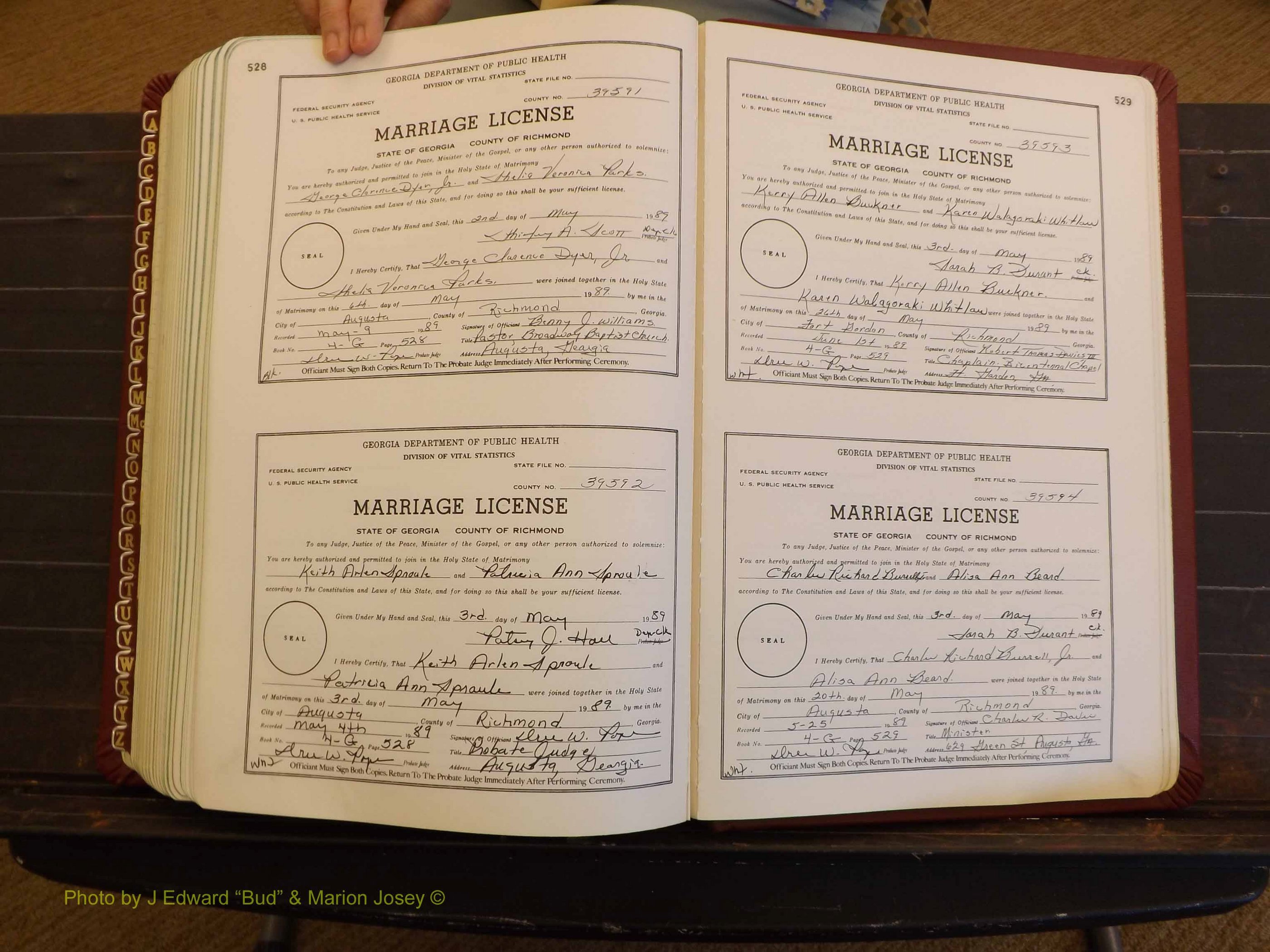 Richmond Marriages, 4G, 1988-1989 P 528-529.JPG