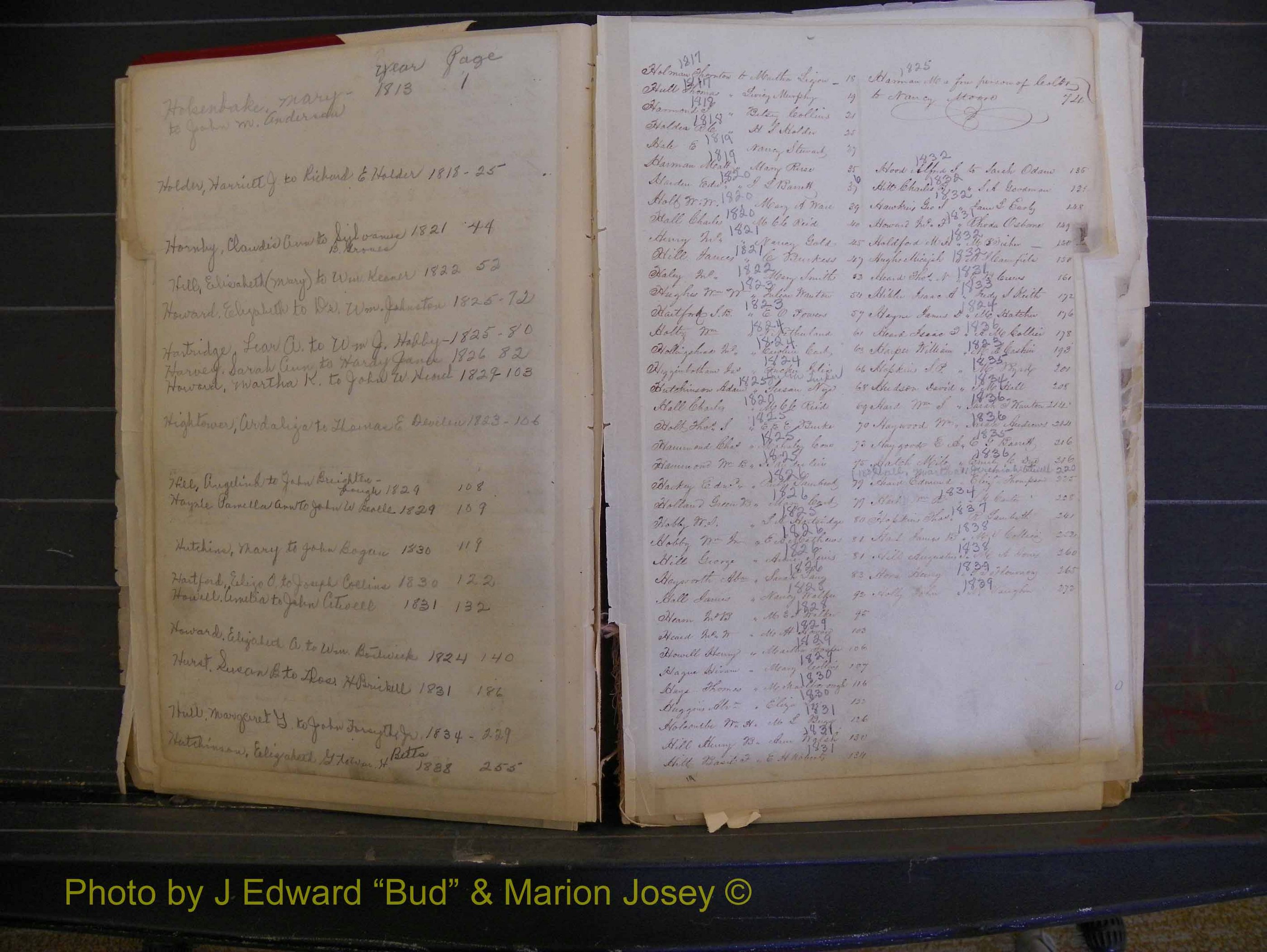 Richmond Marriages, Book A, 1806-1839 Index (110).JPG