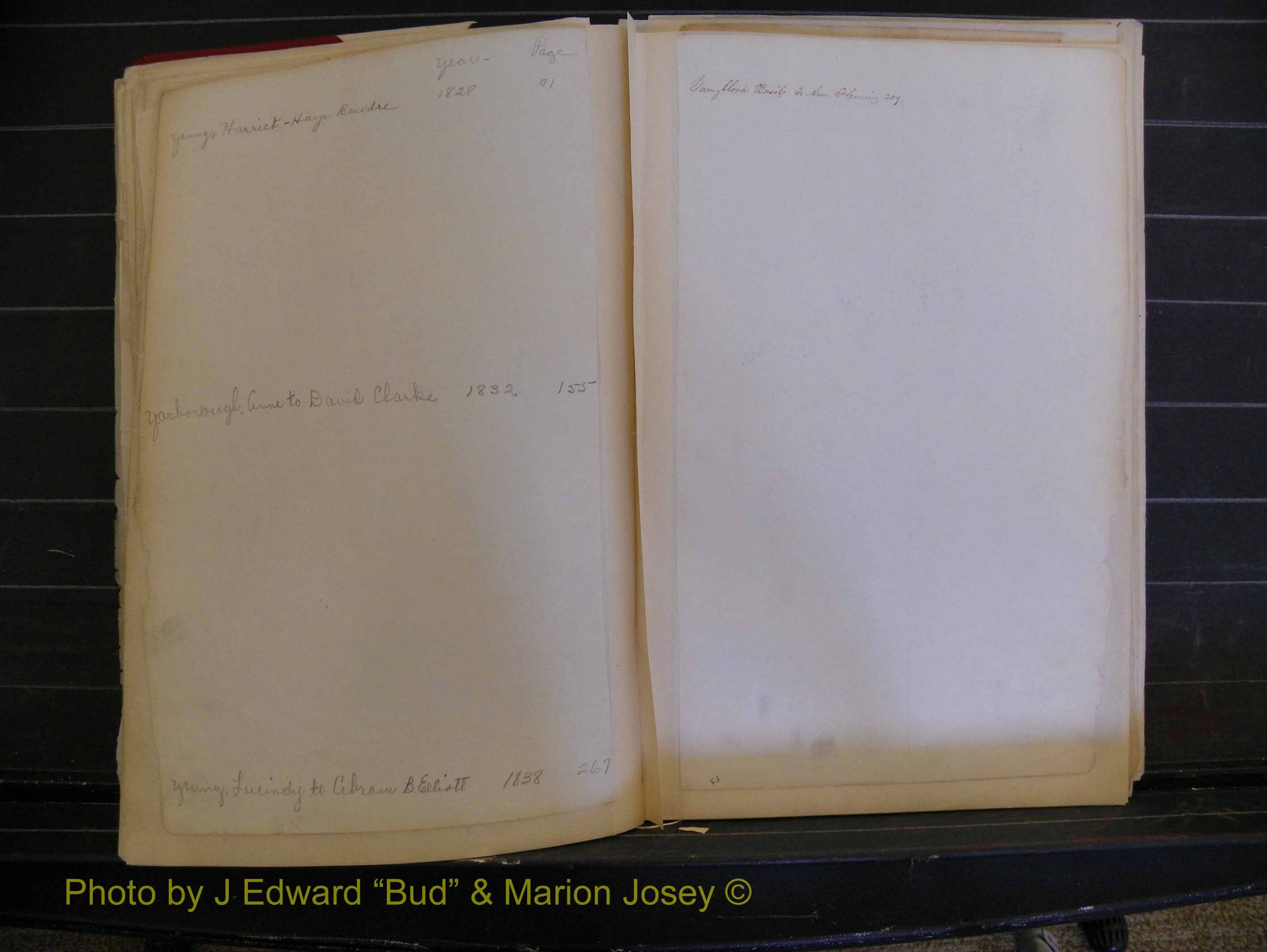 Richmond Marriages, Book A, 1806-1839 Index (126).JPG