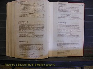 Richmond Marriages, Book A, 1806-1839 P 284-285.JPG