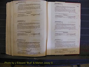 Richmond Marriages, Book A, 1806-1839 P 290-291.JPG