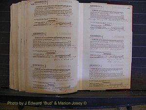 Richmond Marriages, Book A, 1806-1839 P 298-299.JPG