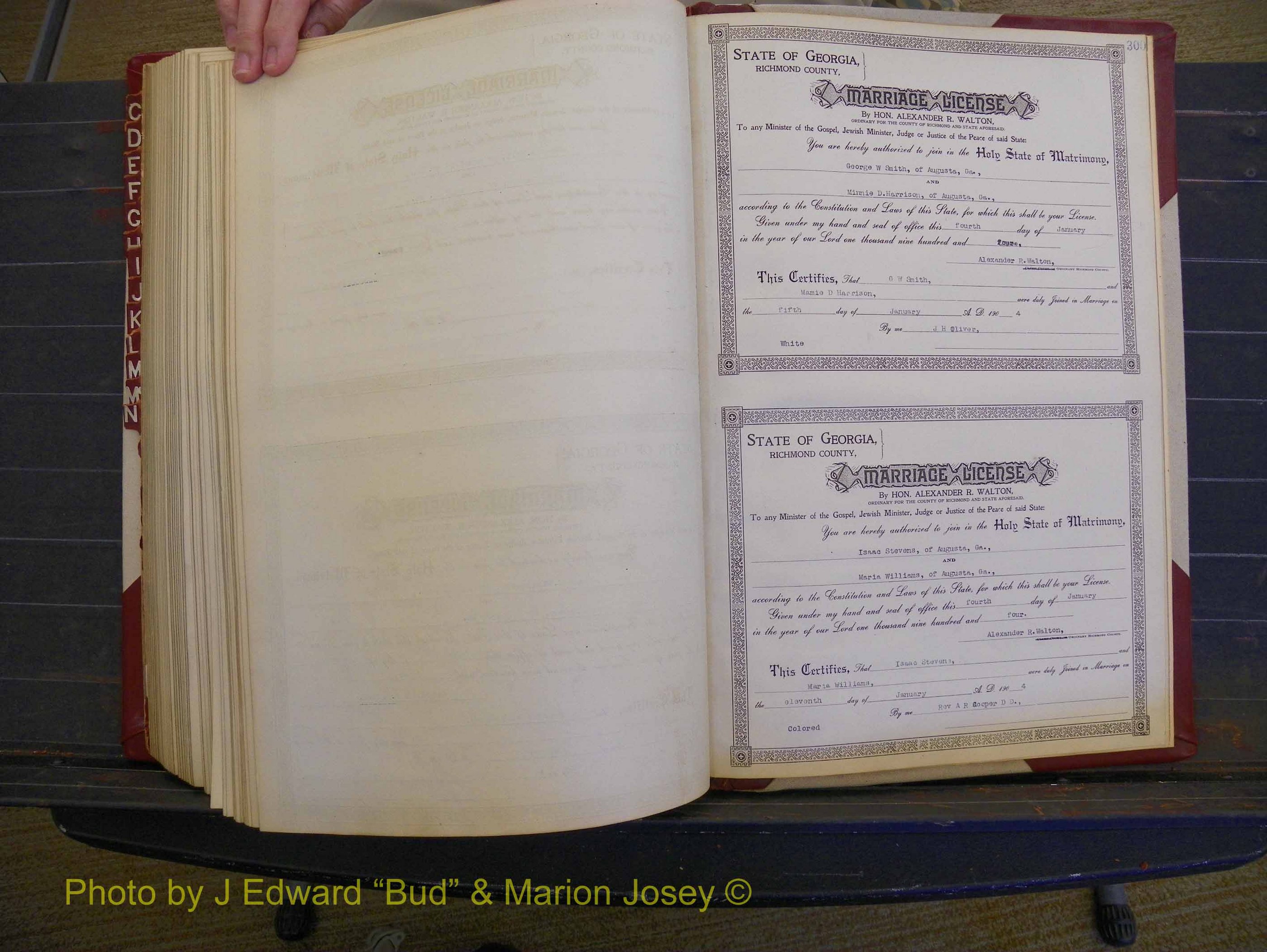 Richmond Marriages, Book AA, 1902-1904 P 300.JPG