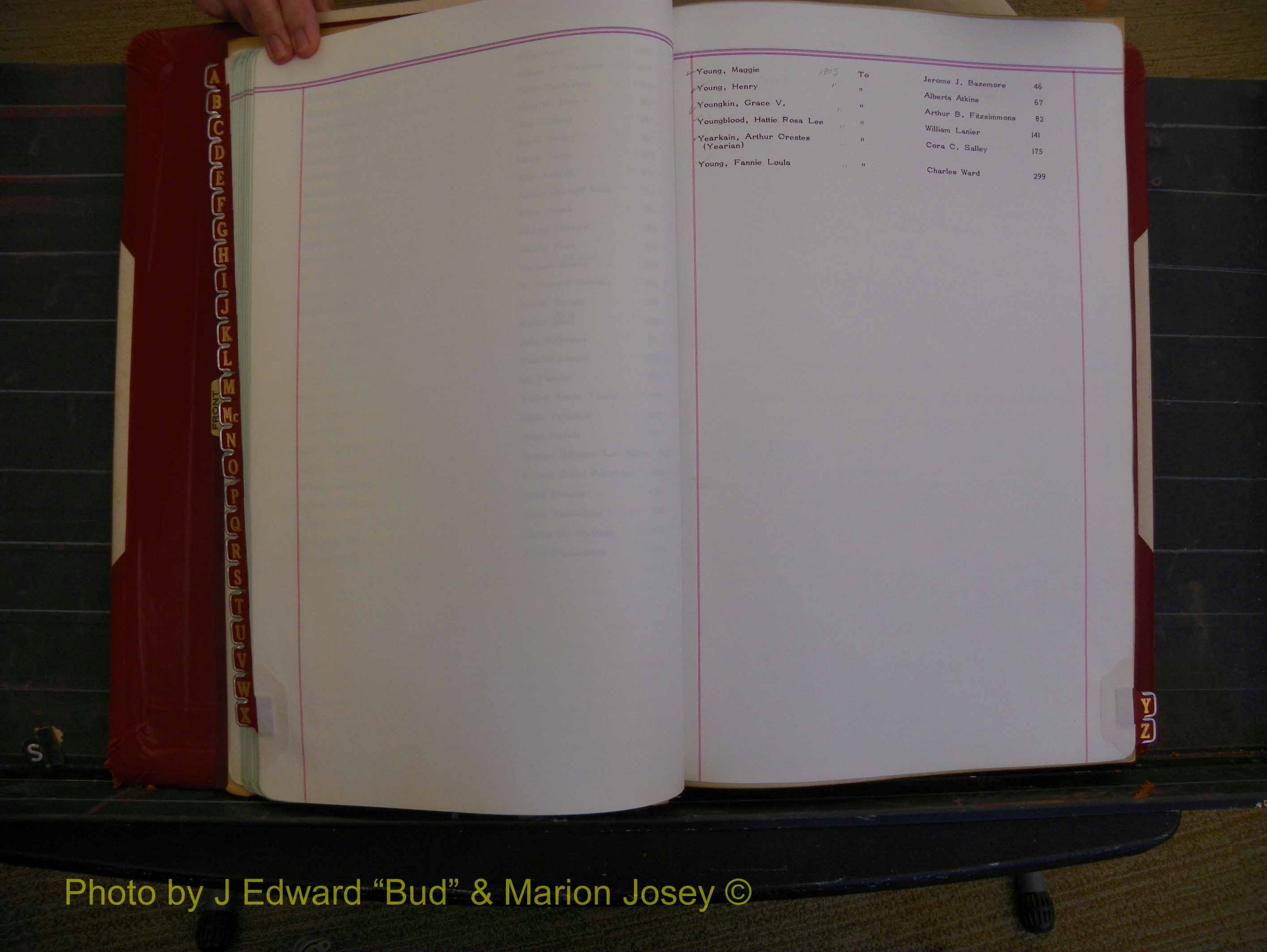 Richmond Marriages, Book CC, 1904-1905 Index Y (137).JPG