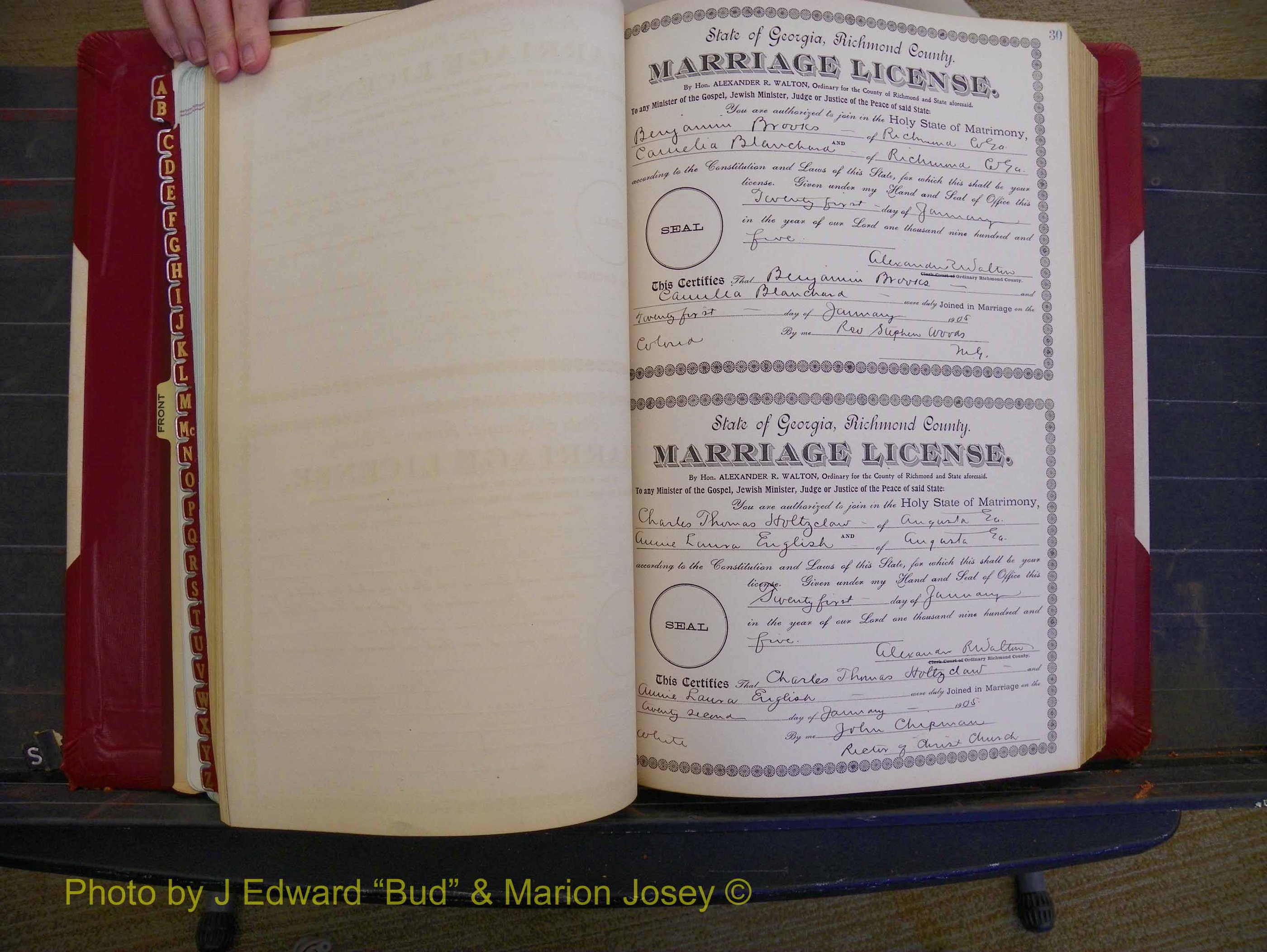 Richmond Marriages, Book CC, 1904-1905 P 030.JPG