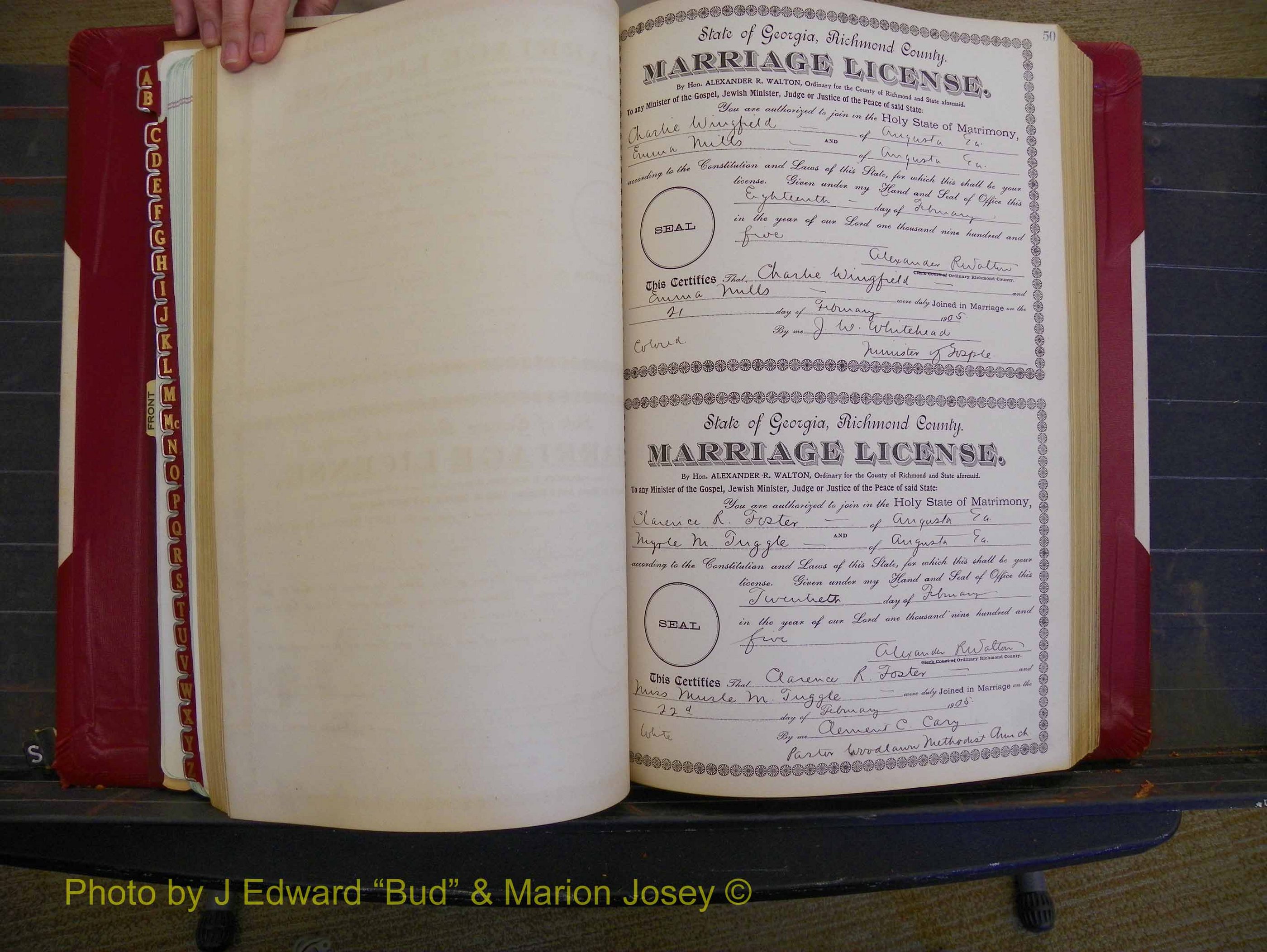 Richmond Marriages, Book CC, 1904-1905 P 050.JPG