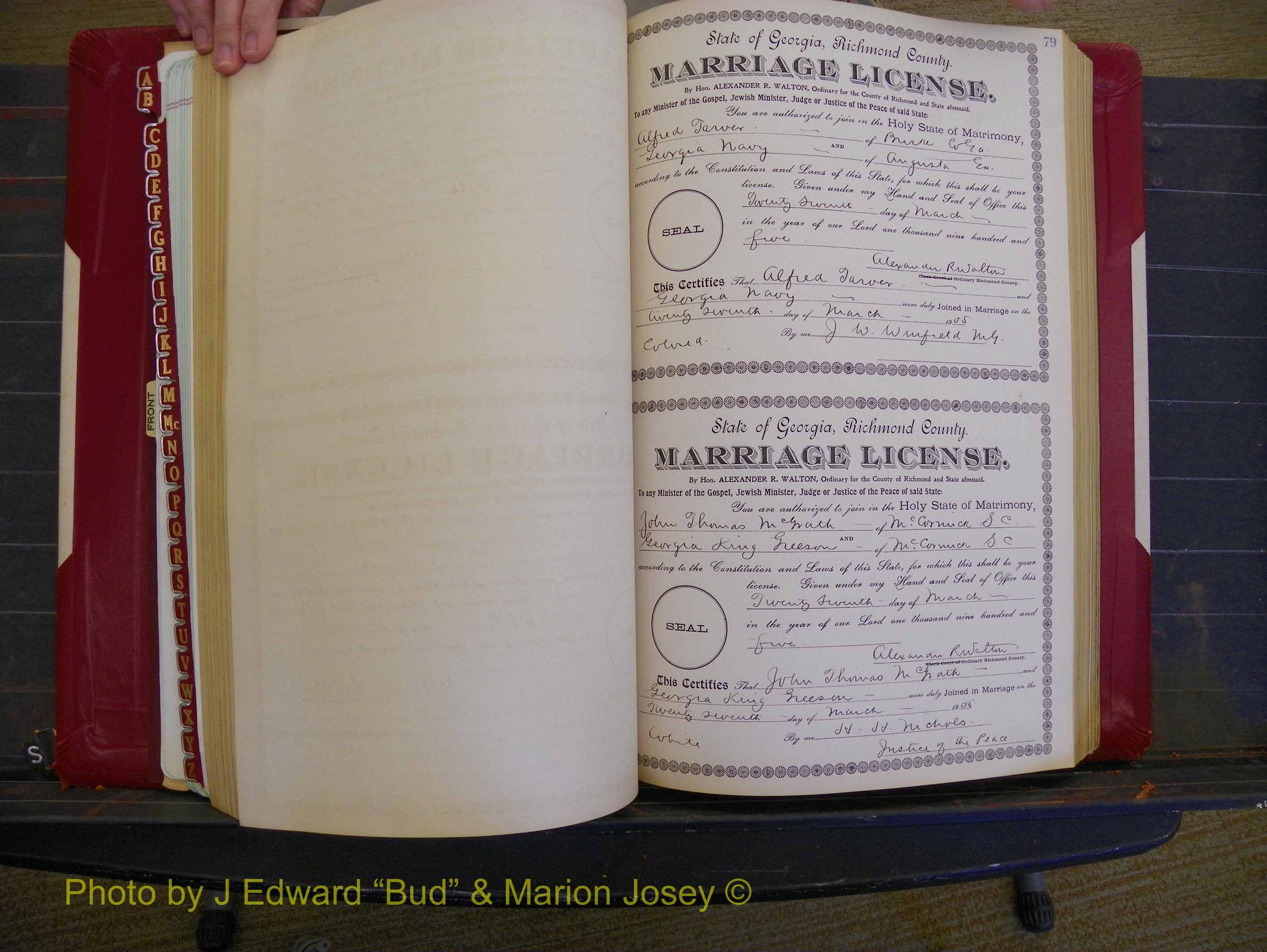Richmond Marriages, Book CC, 1904-1905 P 079.JPG