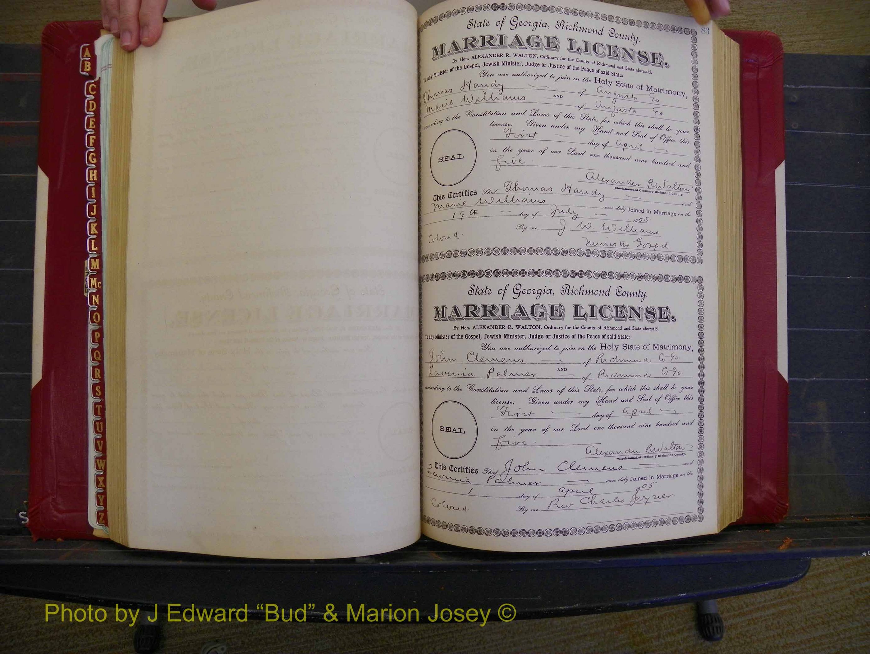 Richmond Marriages, Book CC, 1904-1905 P 083.JPG