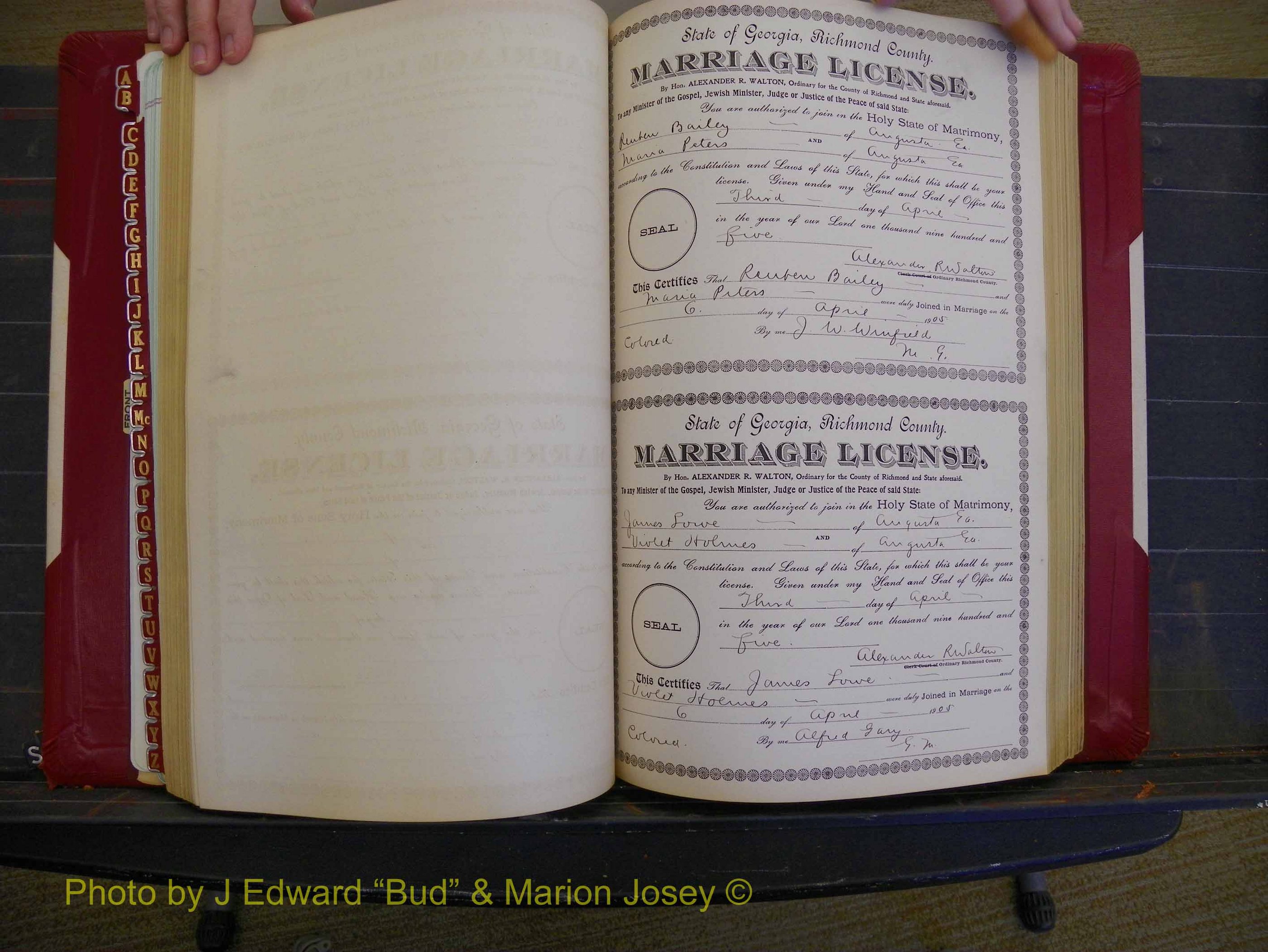 Richmond Marriages, Book CC, 1904-1905 P 085.JPG
