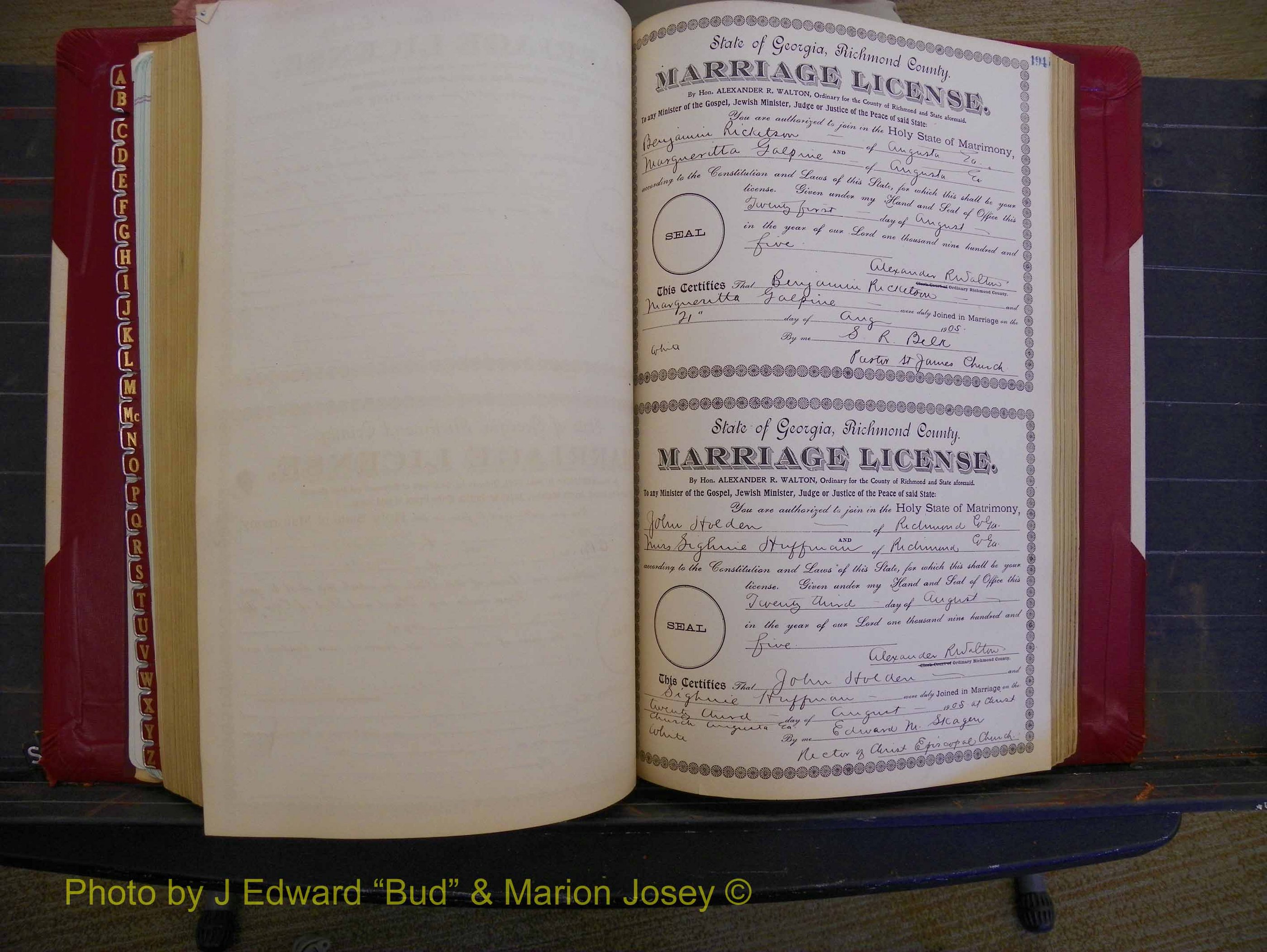 Richmond Marriages, Book CC, 1904-1905 P 194.JPG