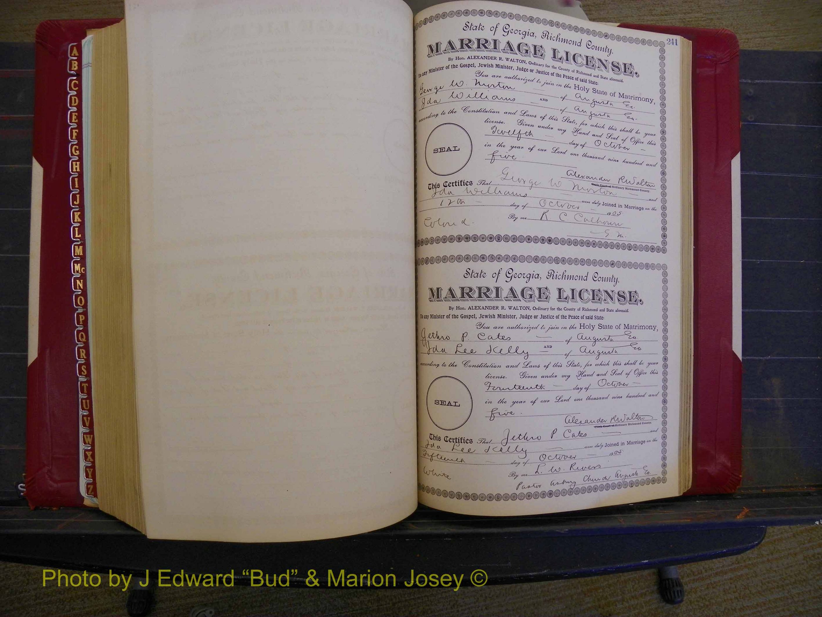 Richmond Marriages, Book CC, 1904-1905 P 241.JPG