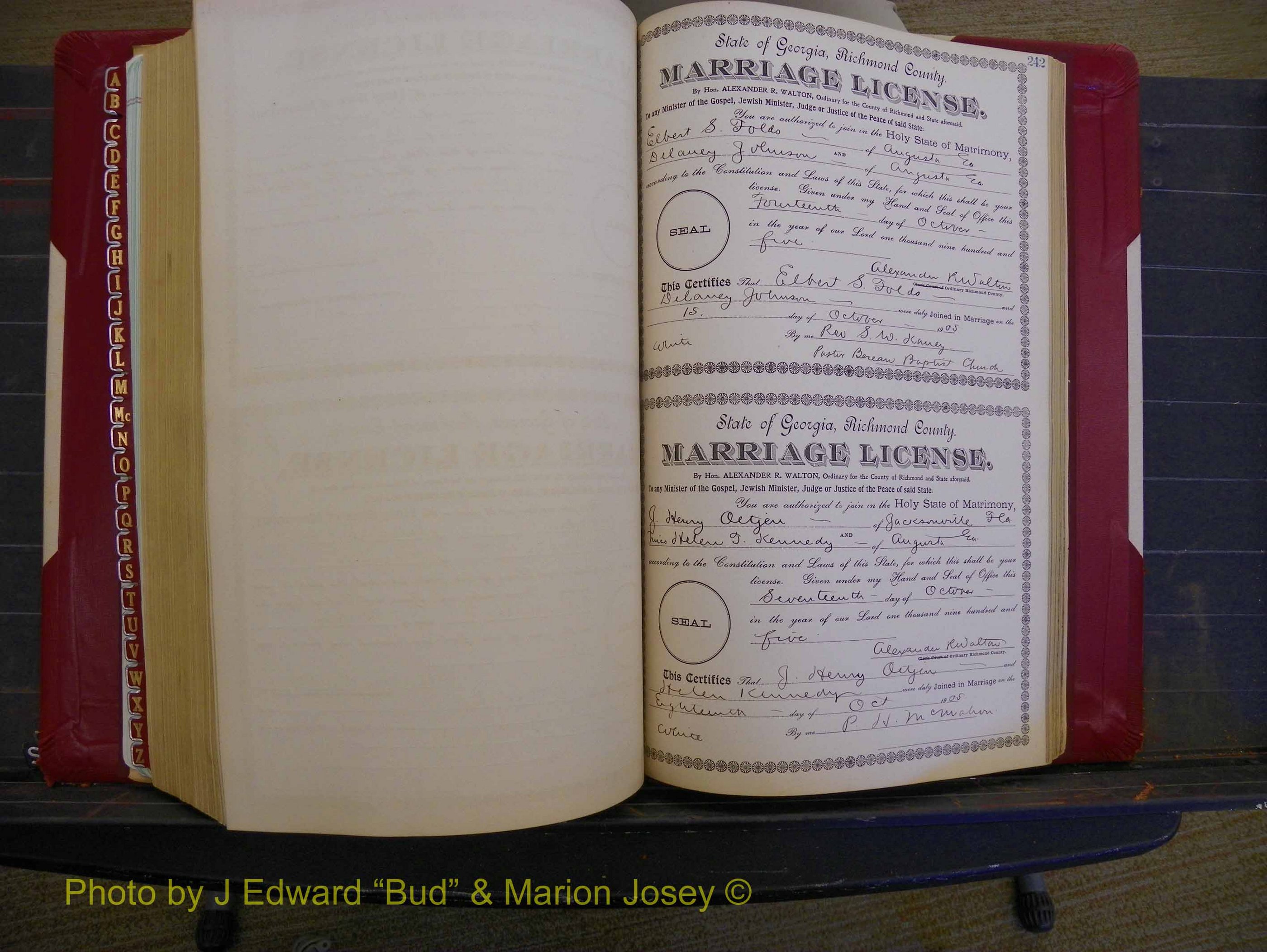 Richmond Marriages, Book CC, 1904-1905 P 242.JPG