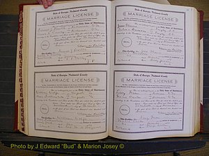 Richmond Marriages, Book EE, 1907-1909 P 032-033.JPG