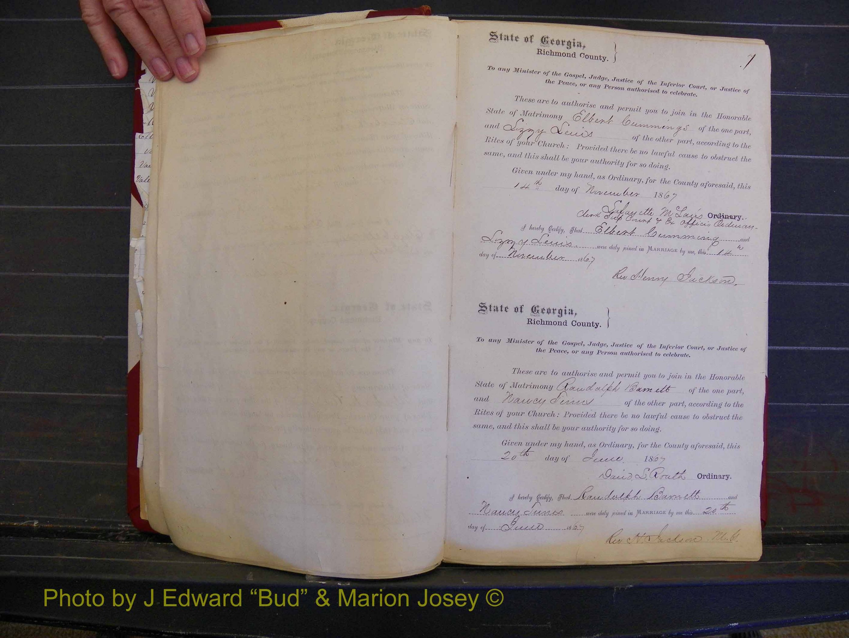 Richmond Marriages, Book F, 1857-1871 P 007.JPG